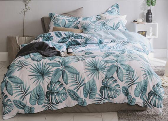 3D Various Leaves 13165 Bed Pillowcases Quilt