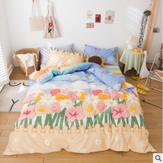 3D Flowers 40215 Bed Pillowcases Quilt