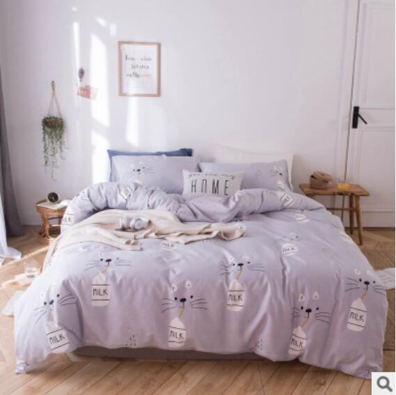 3D Cat Pattern 15169 Bed Pillowcases Quilt