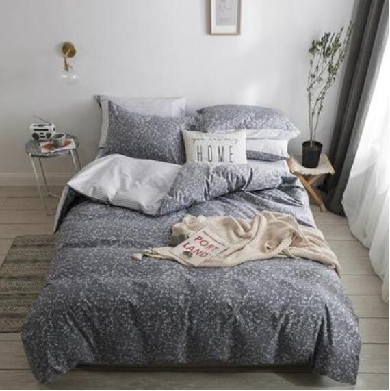 3D Dark Gray Pattern 15021 Bed Pillowcases Quilt