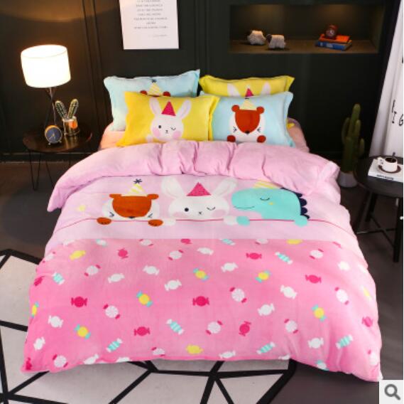 3D Animals Candy 17013 Bed Pillowcases Quilt