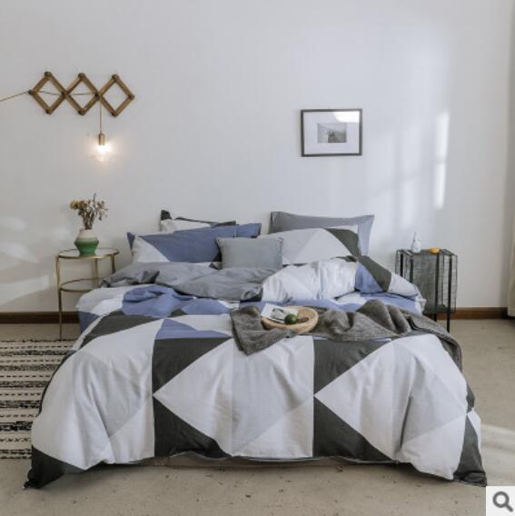 3D Triangle 30141 Bed Pillowcases Quilt