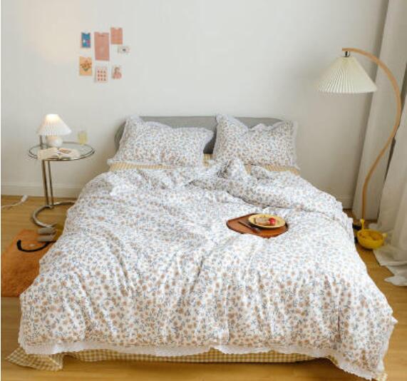 3D Little Floral 40250 Bed Pillowcases Quilt