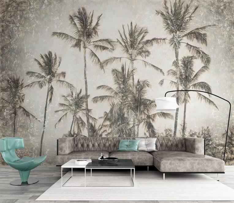 3D Coconut Grove 972 Wall Murals Wallpaper AJ Wallpaper 2