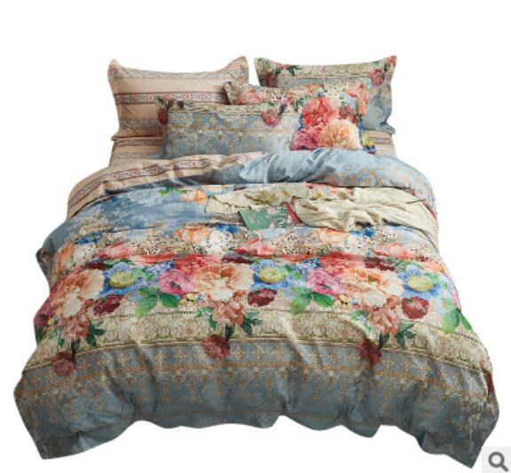3D Flower Pattern 14107 Bed Pillowcases Quilt