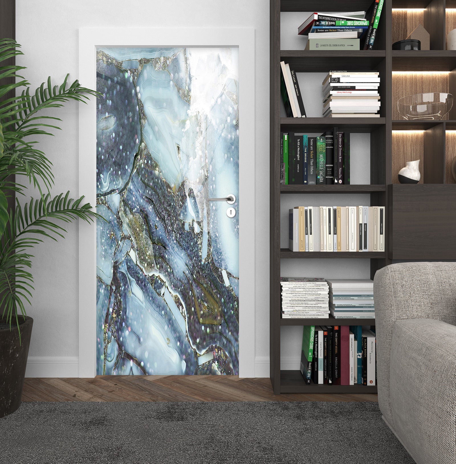 3D Marbling 24221 Door Mural