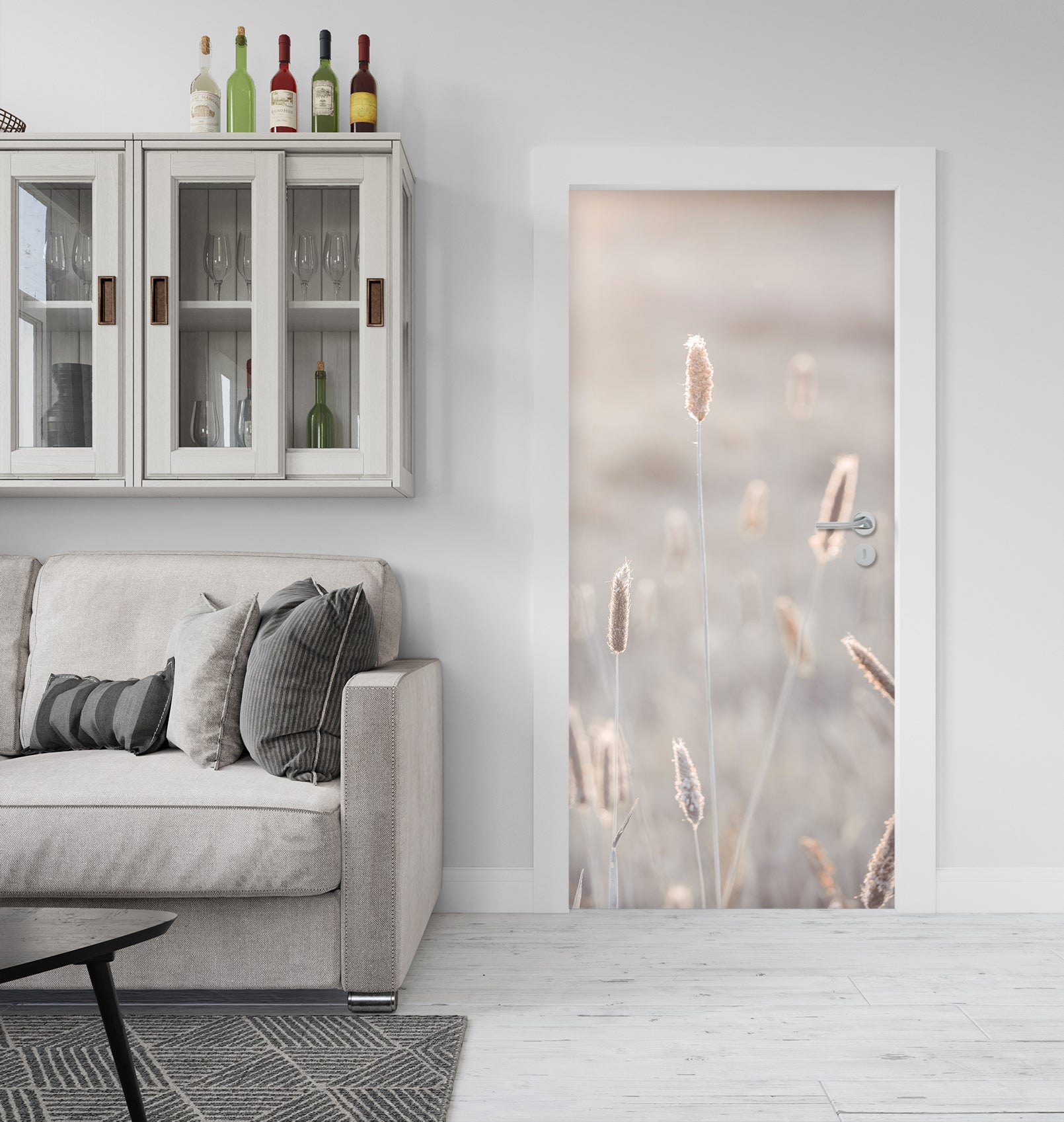 3D Setaria Viridis 5070 Assaf Frank Door Mural