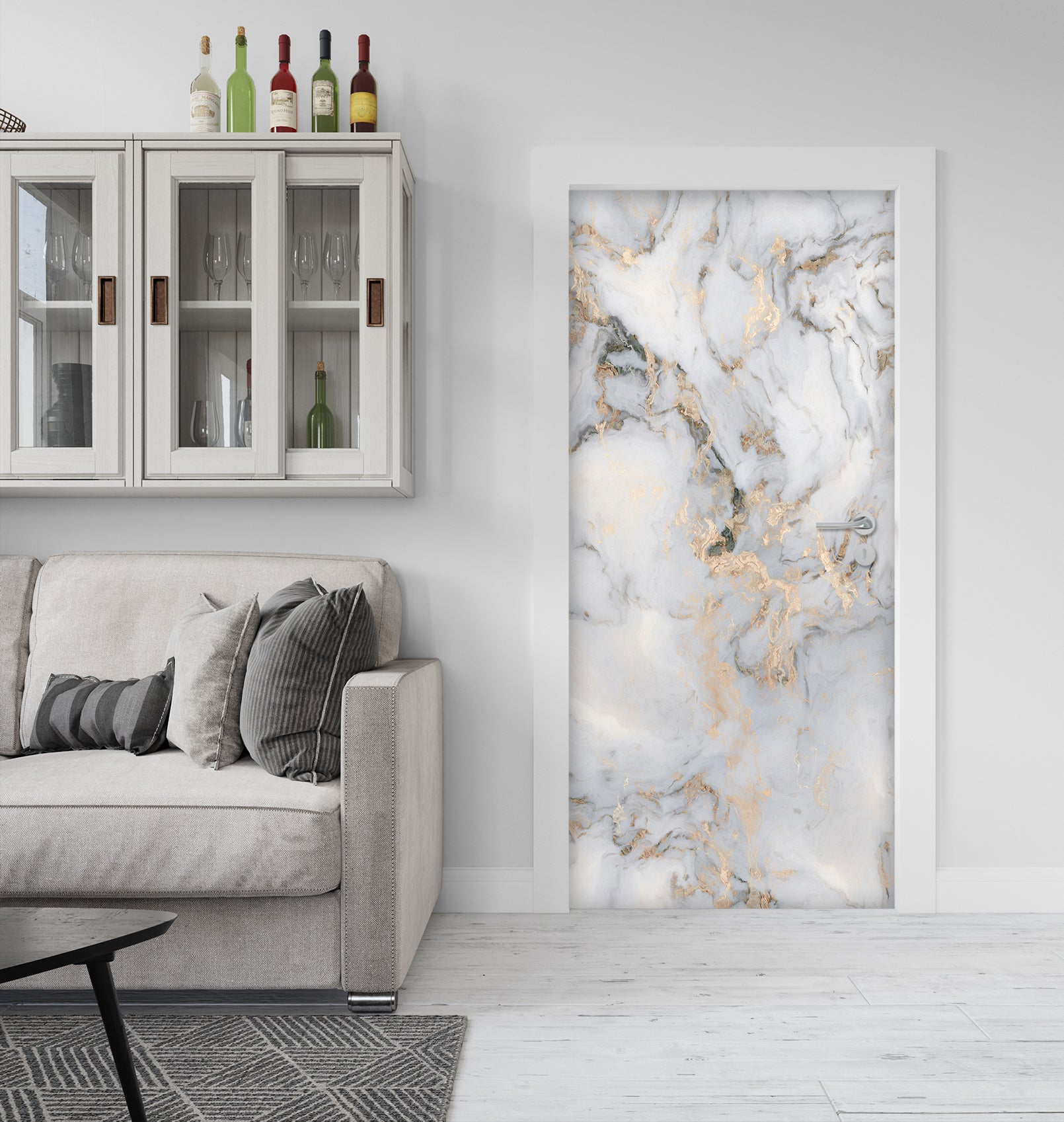 3D Marbling 25175 Door Mural
