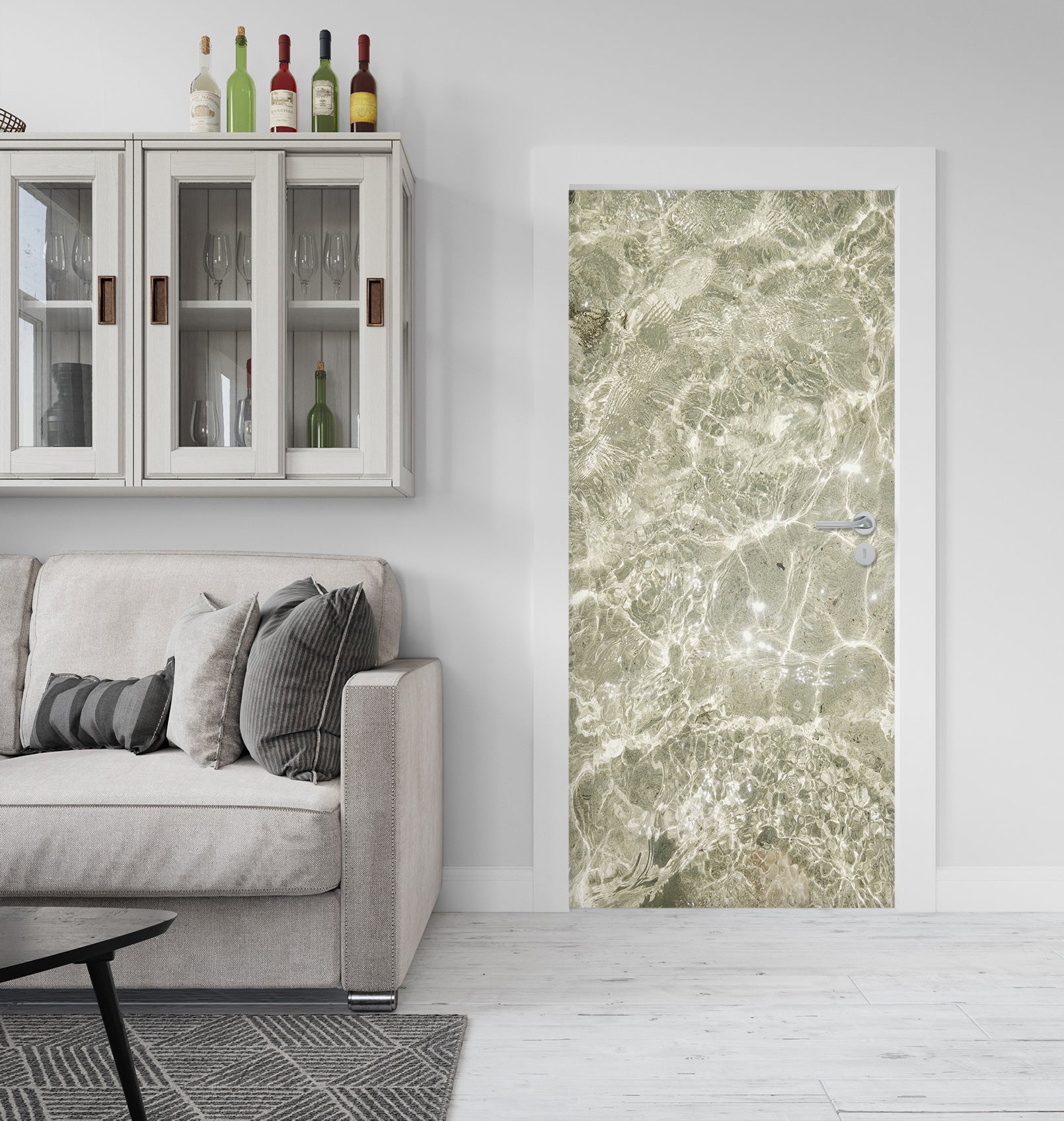 3D Marble Pattern 22014 Door Mural