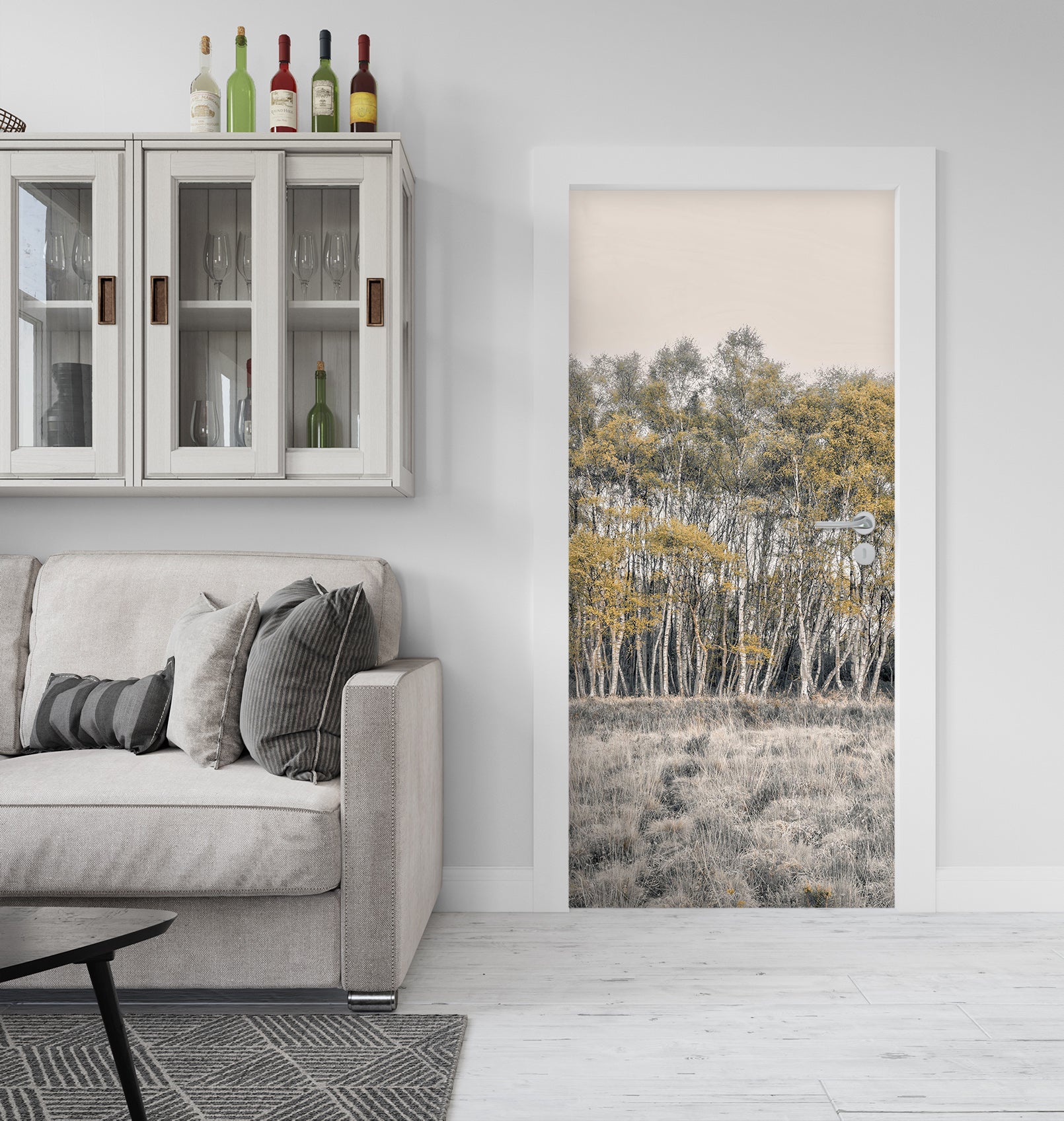 3D Forest Meadow 101219 Assaf Frank Door Mural
