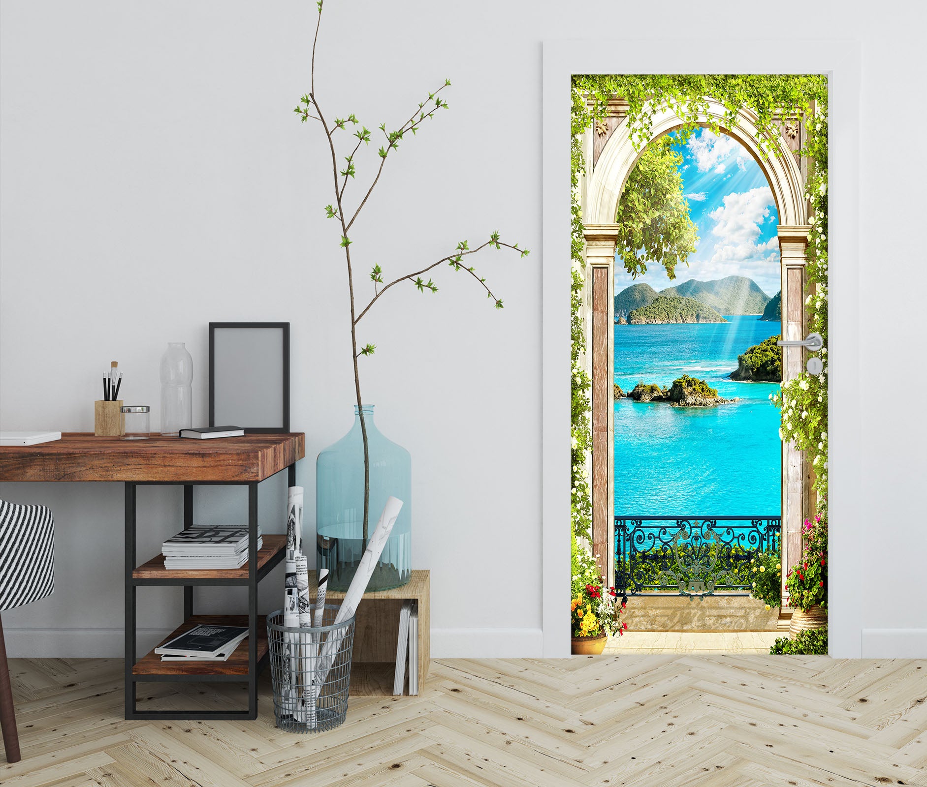 3D Seamount 22114 Door Mural