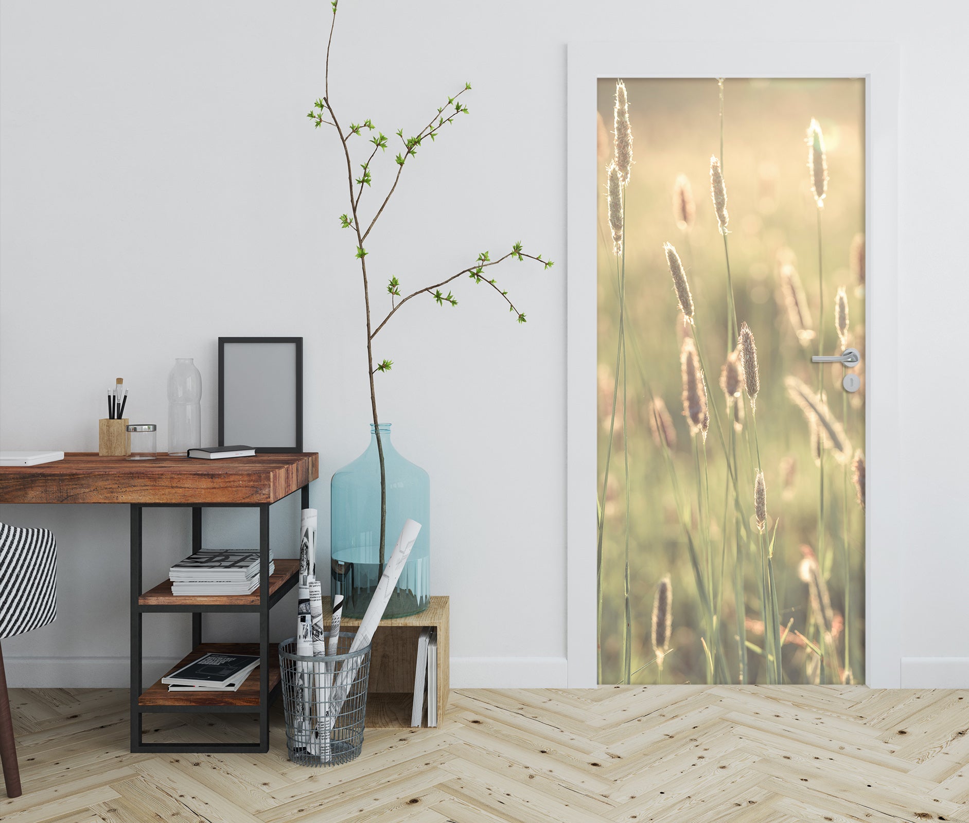 3D Fresh Setaria 5073 Assaf Frank Door Mural
