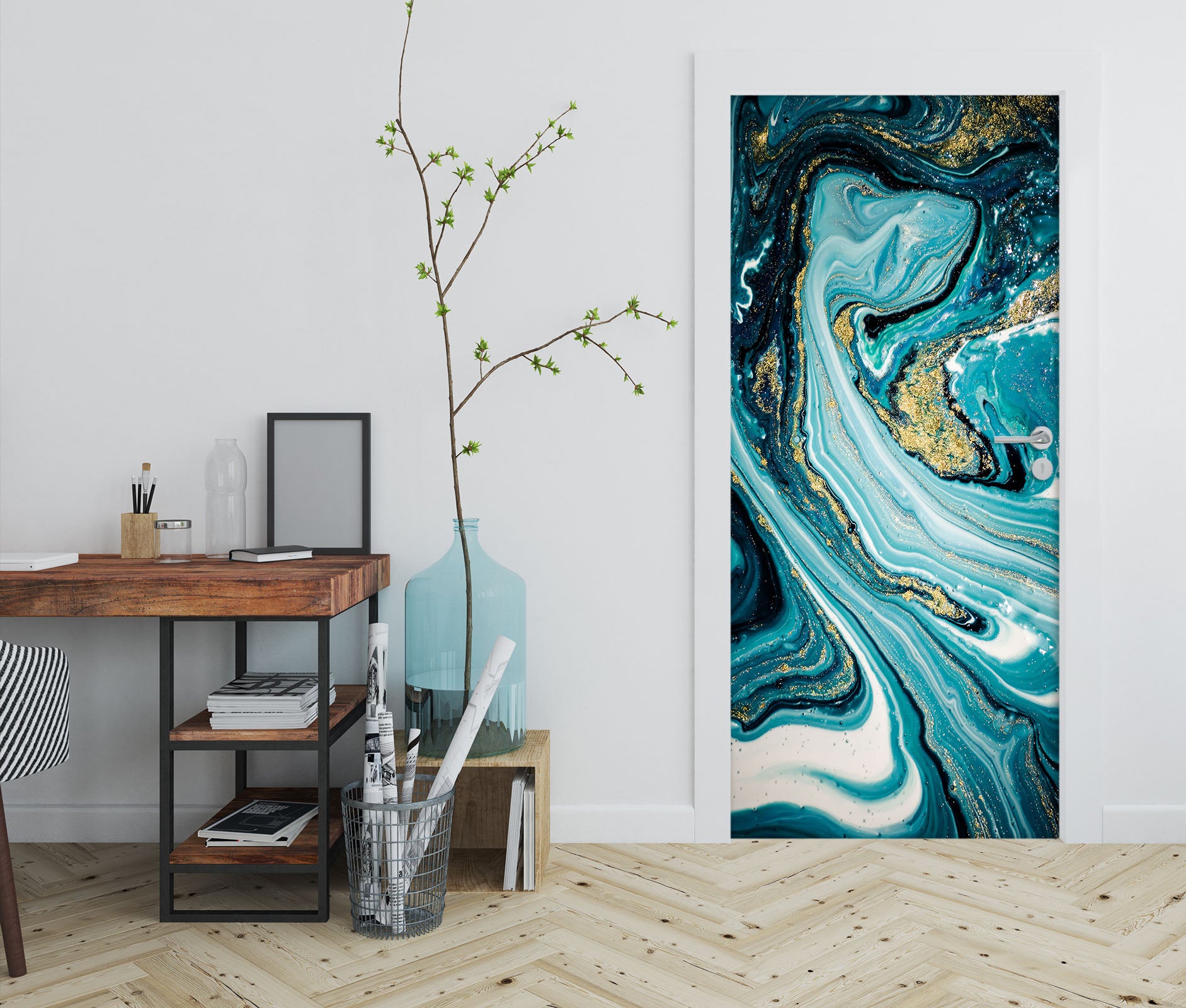 3D Texture 25154 Door Mural