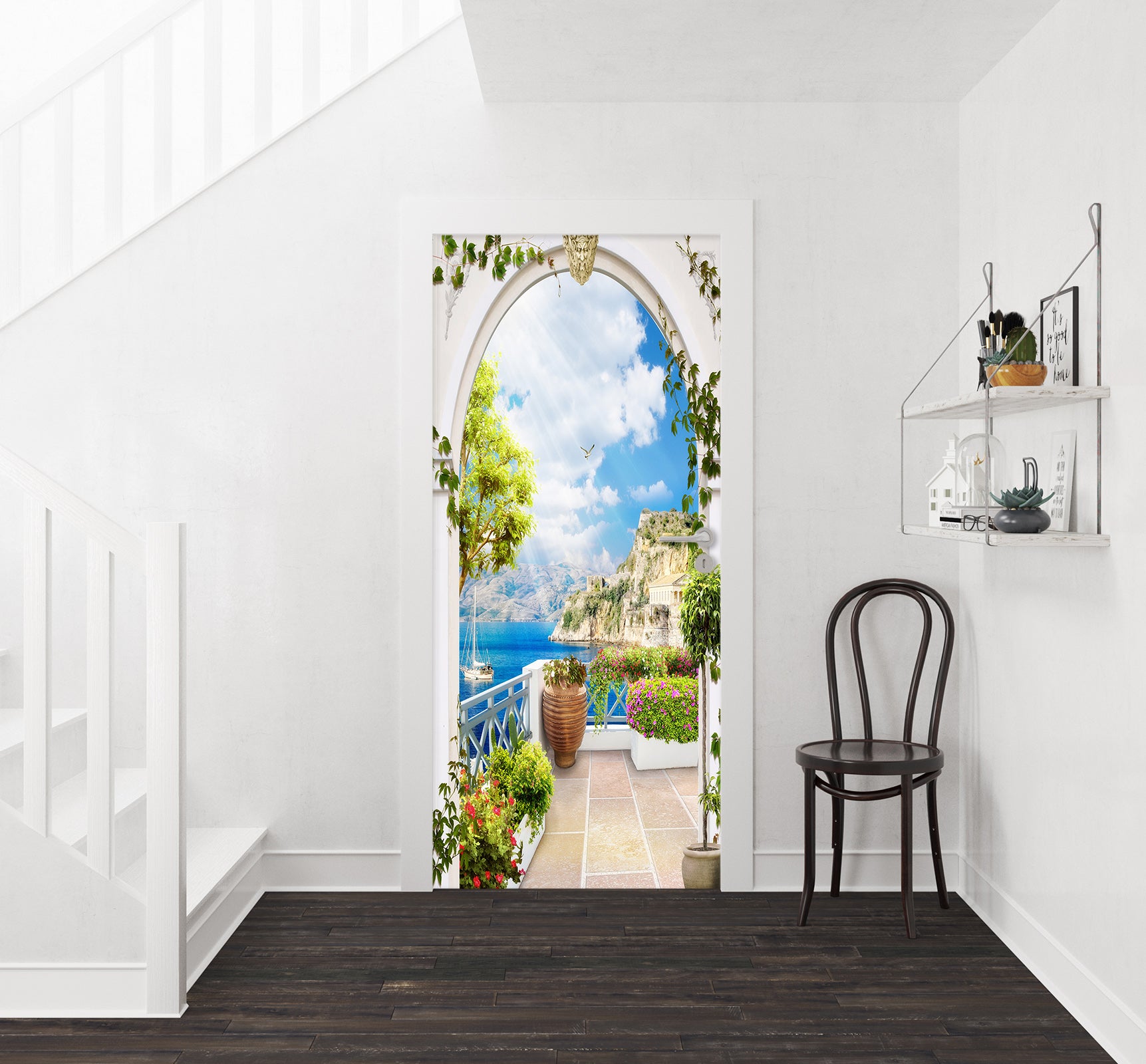 3D The Sea 22104 Door Mural