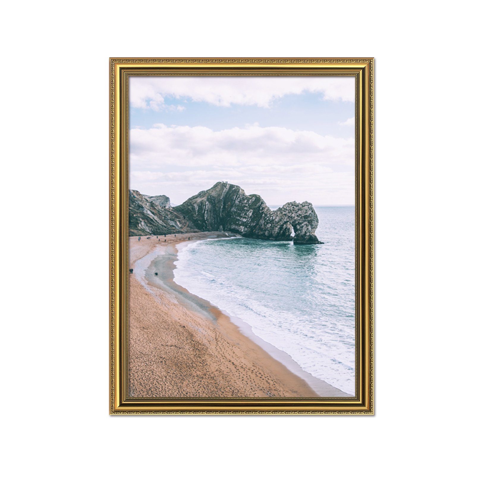 3D Calm Sea 088 Fake Framed Print Painting Wallpaper AJ Creativity Home