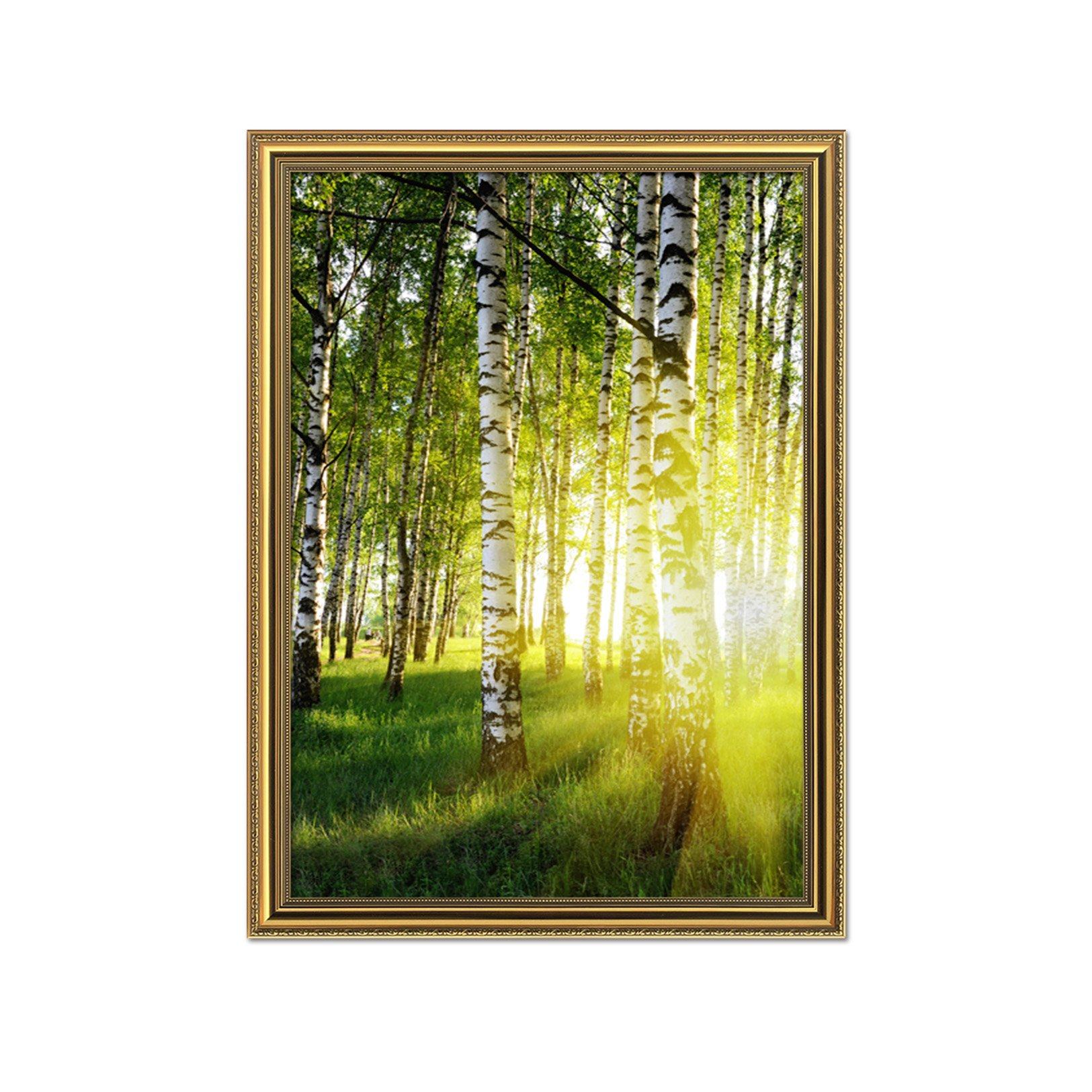 3D Sunshine Rattan 032 Fake Framed Print Painting Wallpaper AJ Creativity Home