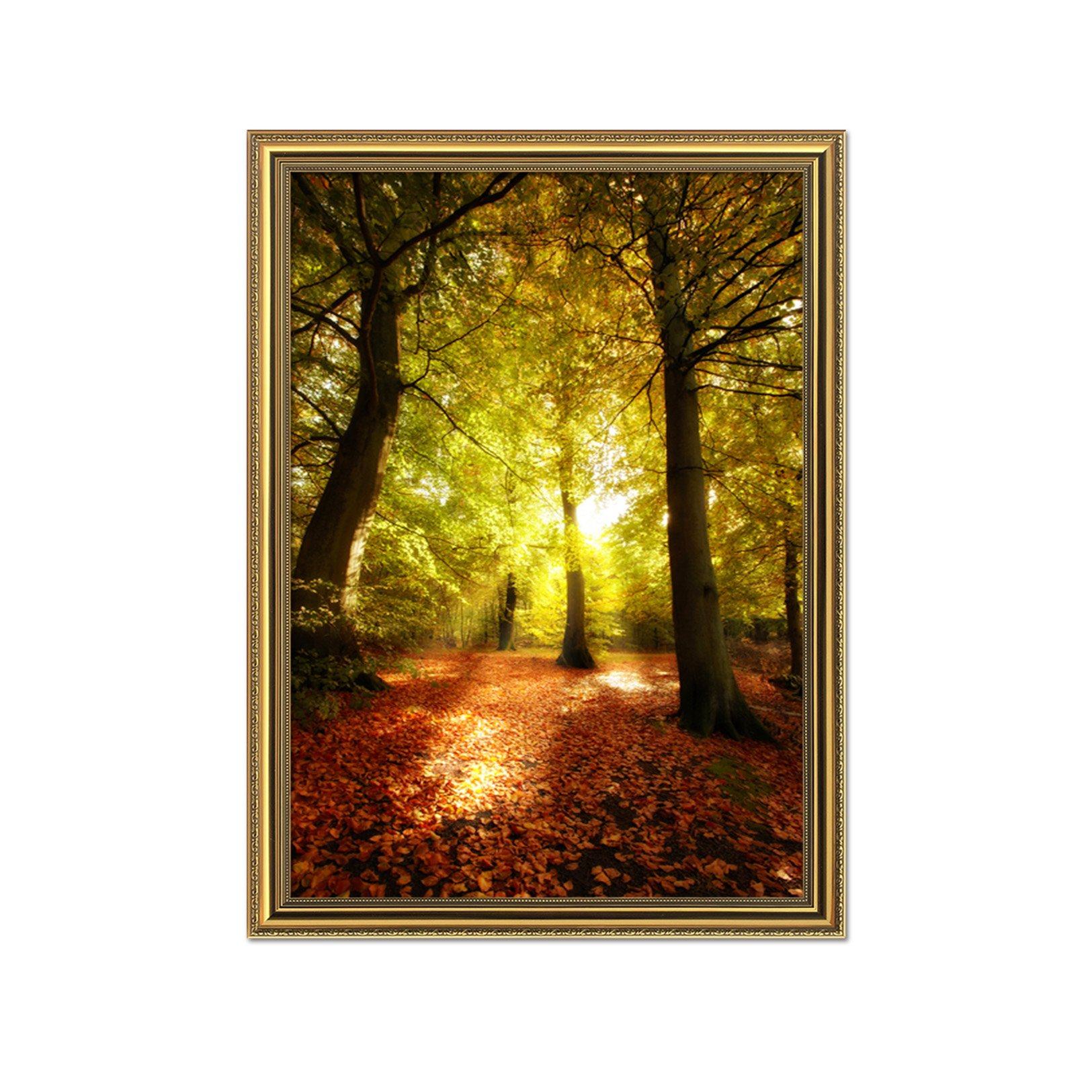 3D Sunny Shade 133 Fake Framed Print Painting Wallpaper AJ Creativity Home