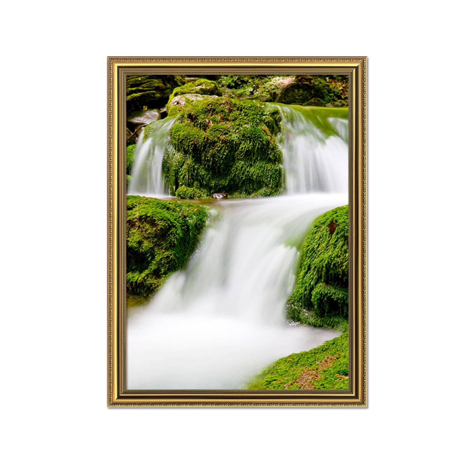 3D Flow Direction 119 Fake Framed Print Painting Wallpaper AJ Creativity Home