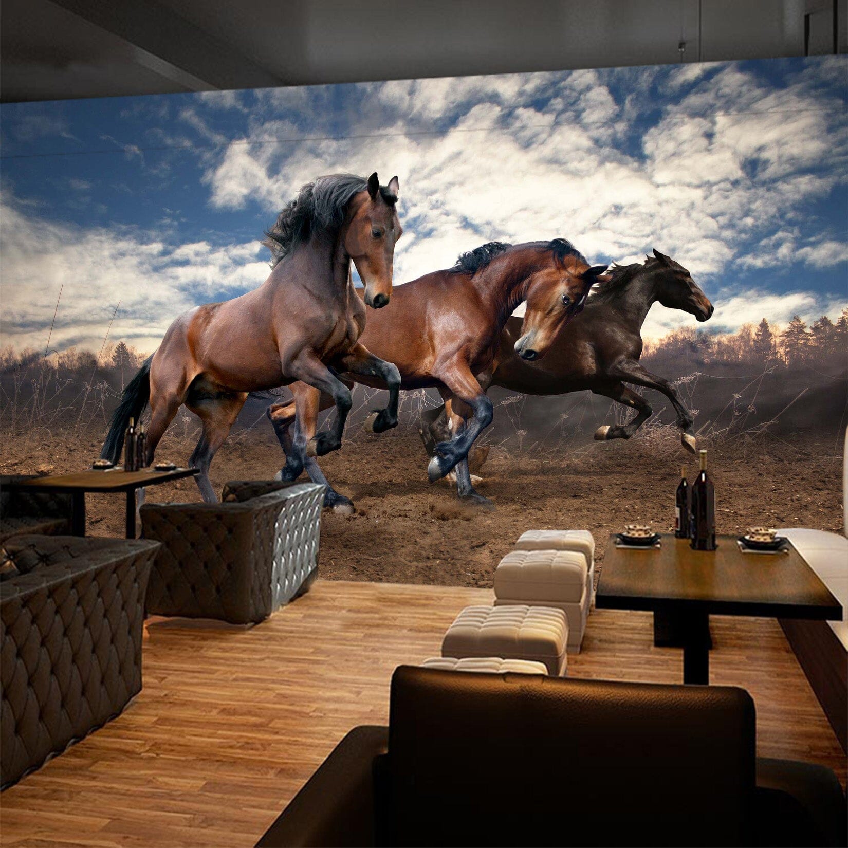 3D Prairie Horse 1065 Wall Murals Wallpaper AJ Wallpaper 2
