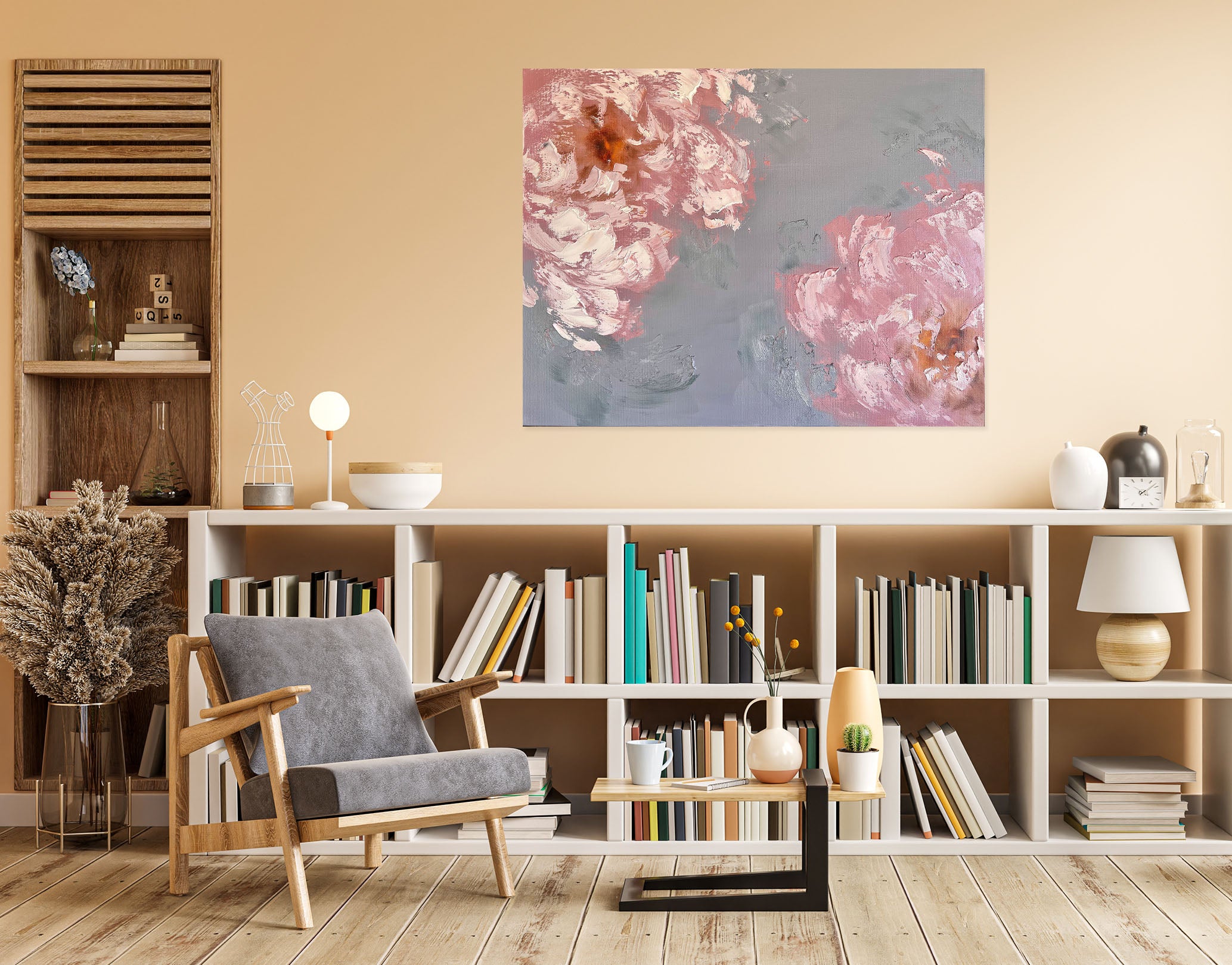 3D Pink Flower 810 Skromova Marina Wall Sticker