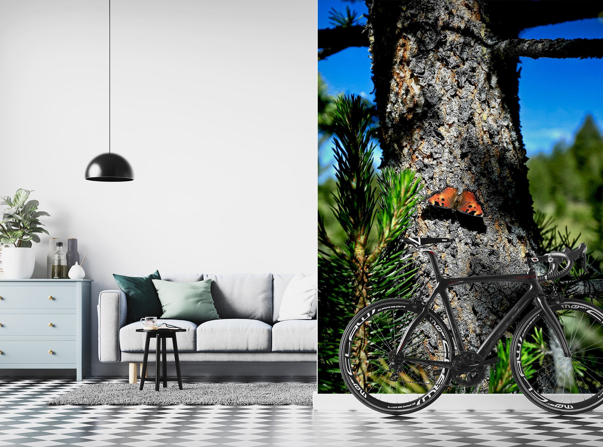 3D Trunk Butterfly 61171 Kathy Barefield Wall Mural Wall Murals