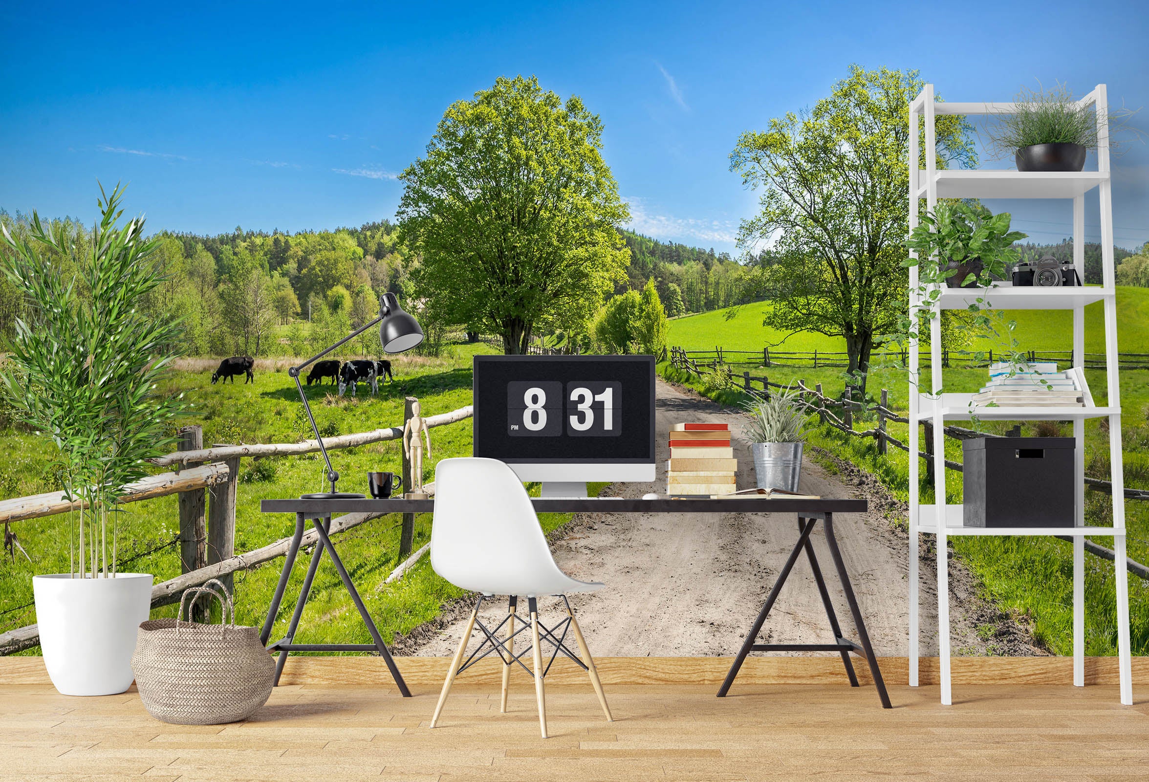 3D Tree Path 58173 Wall Murals