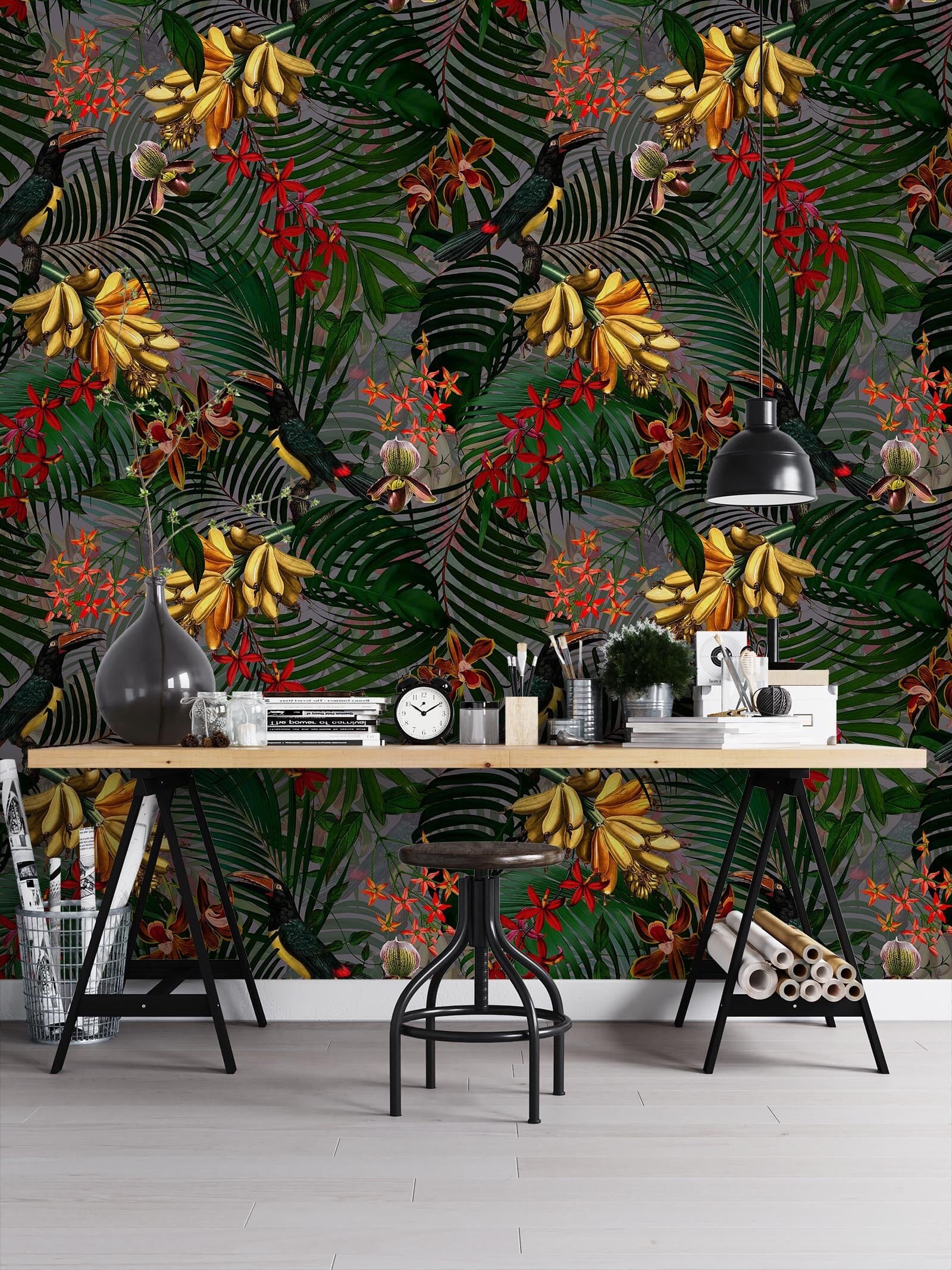 3D Flowers Bloom 107 Uta Naumann Wall Mural Wall Murals Wallpaper AJ Wallpaper 2