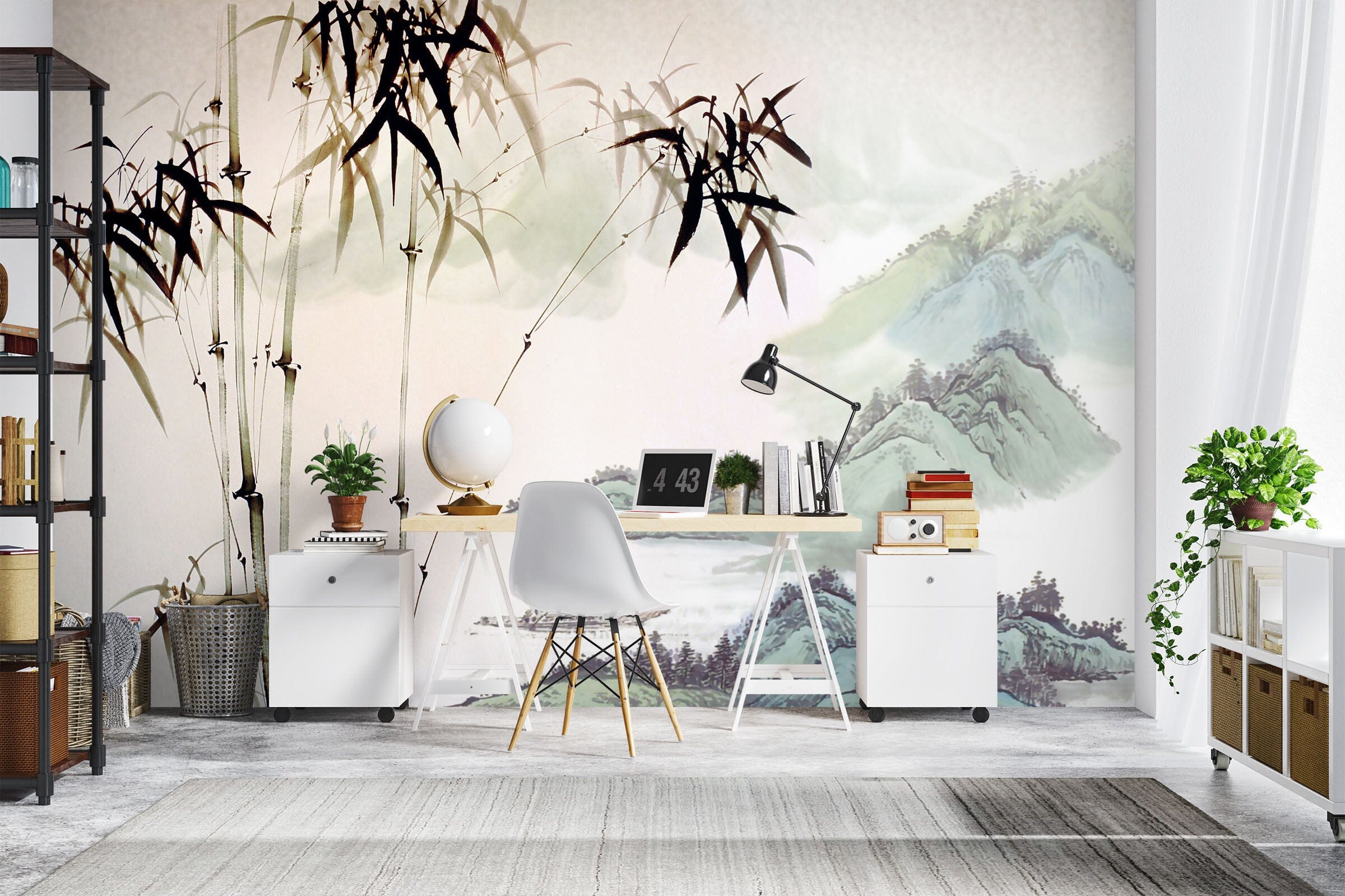3D Mo Bamboo 1011 Wall Murals Wallpaper AJ Wallpaper 2