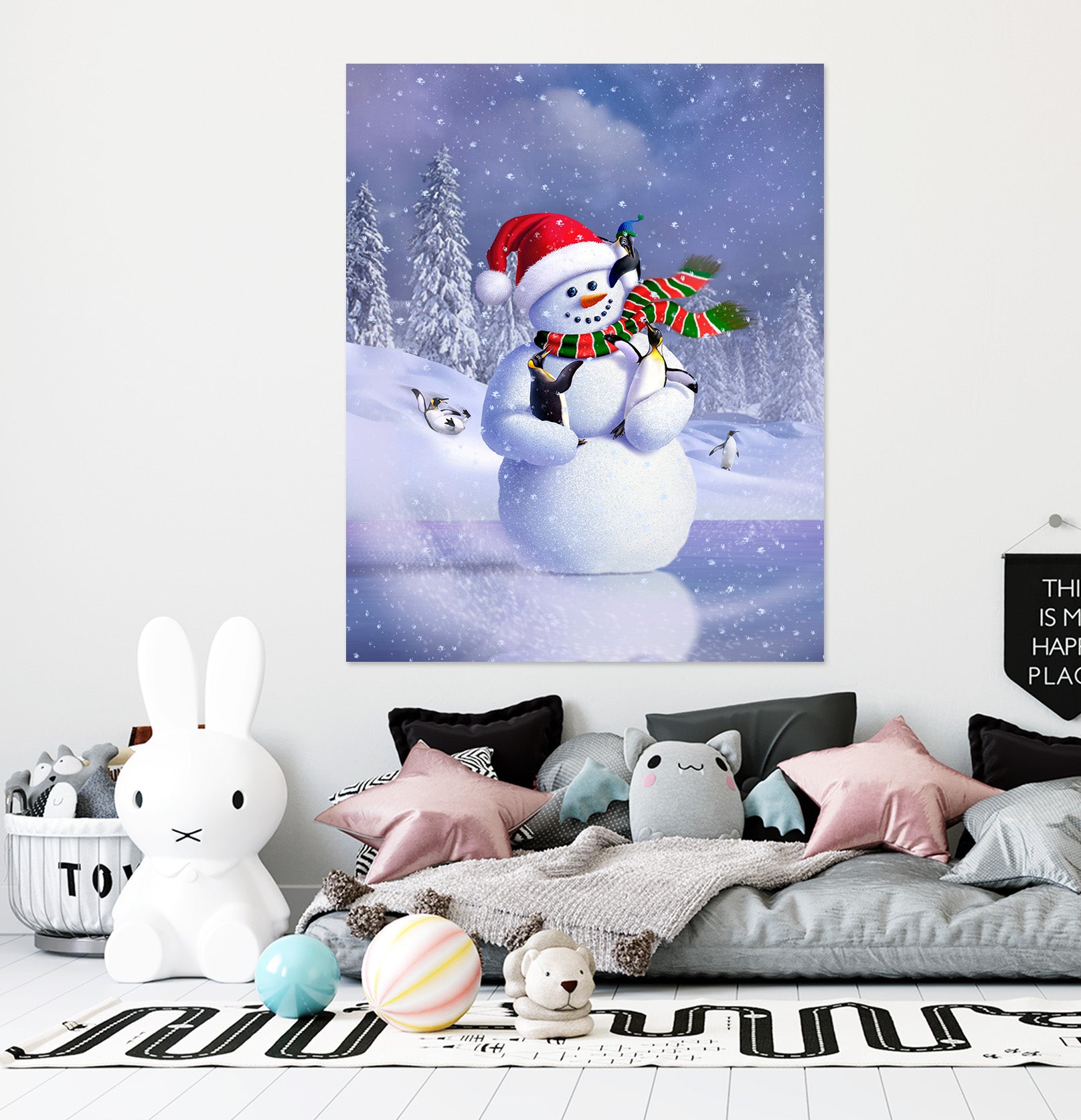 3D Snowman 85205 Jerry LoFaro Wall Sticker