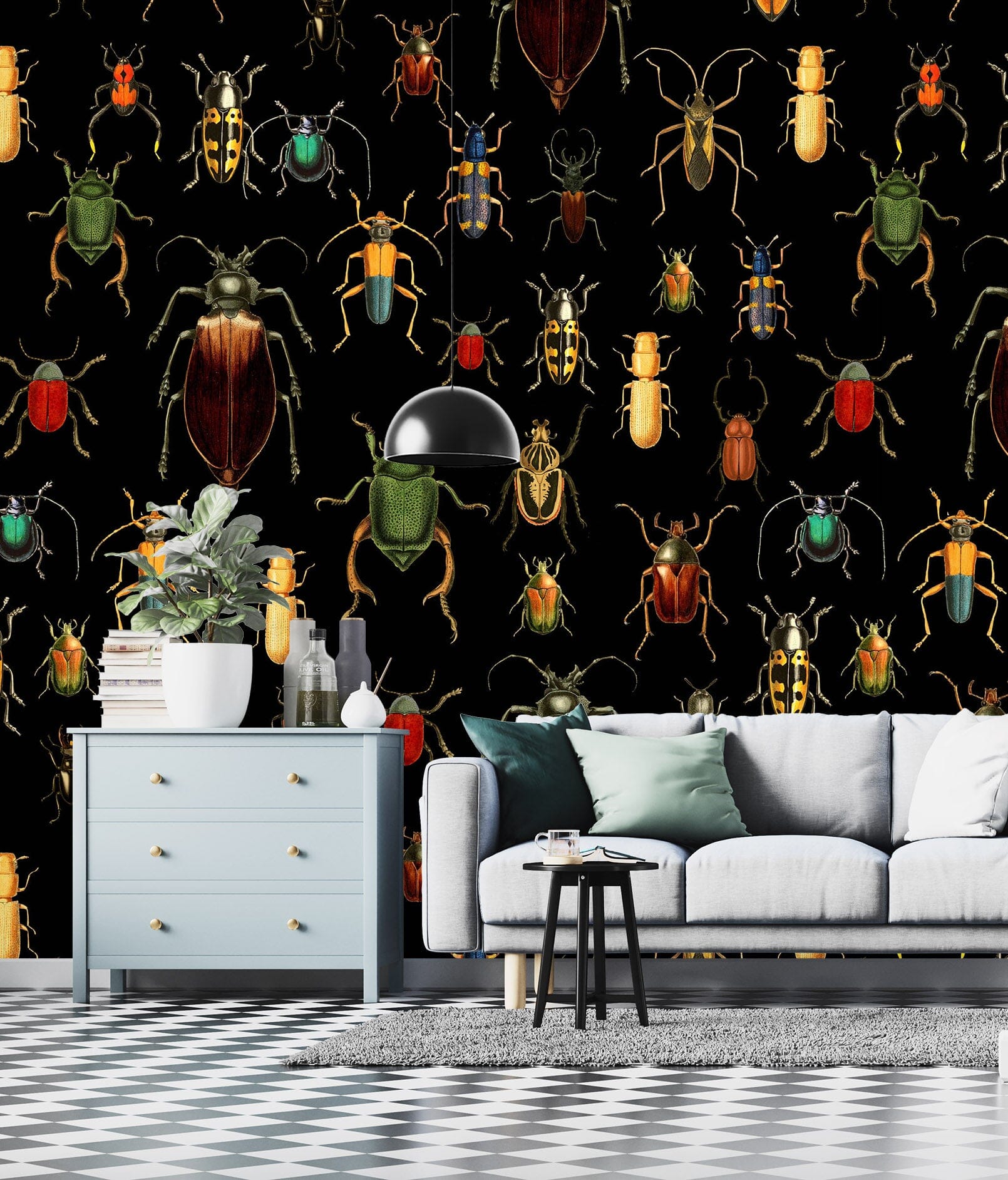 3D Colored Bug 117 Uta Naumann Wall Mural Wall Murals Wallpaper AJ Wallpaper 2