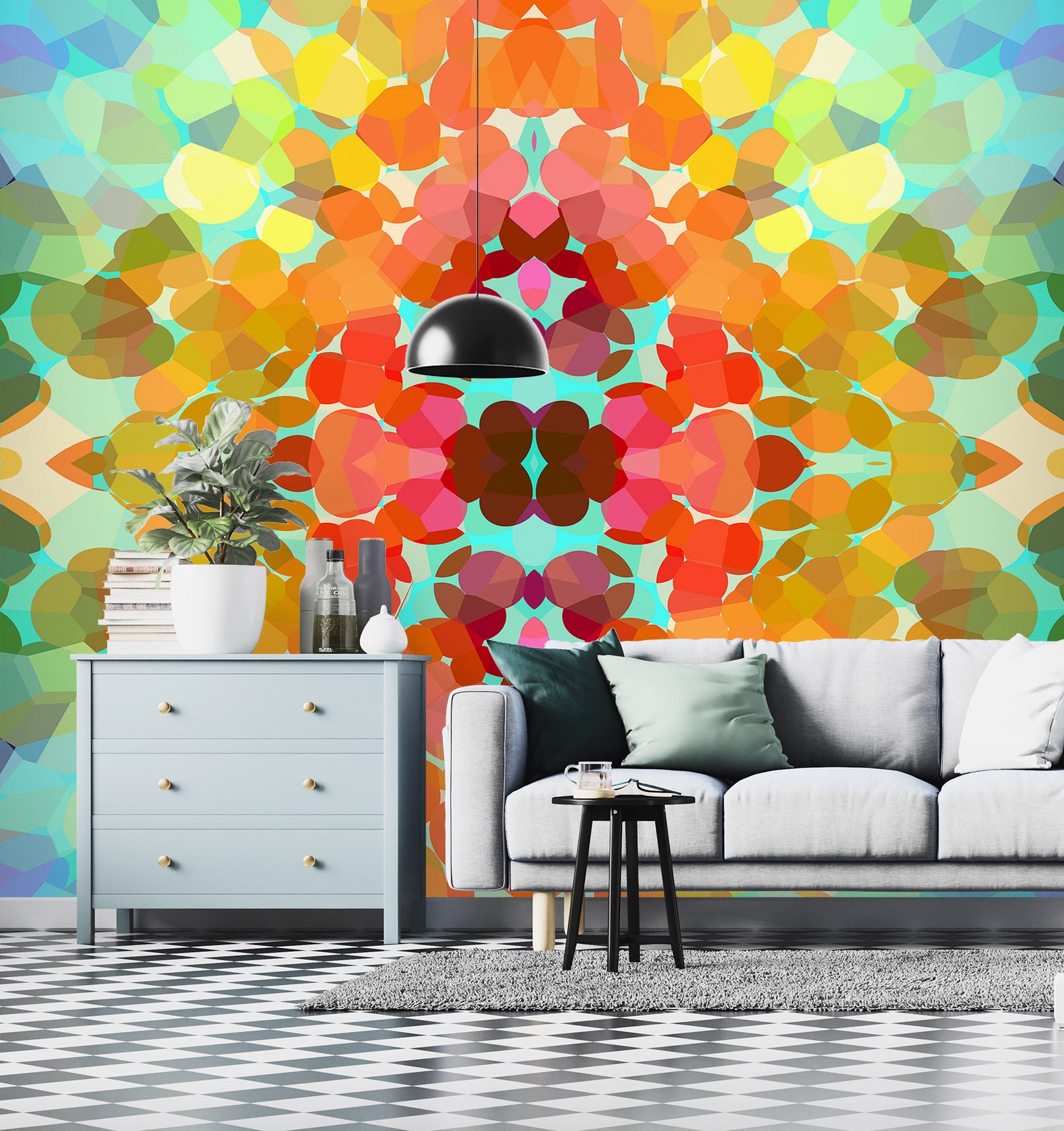 3D Swim Colors 70119 Shandra Smith Wall Mural Wall Murals