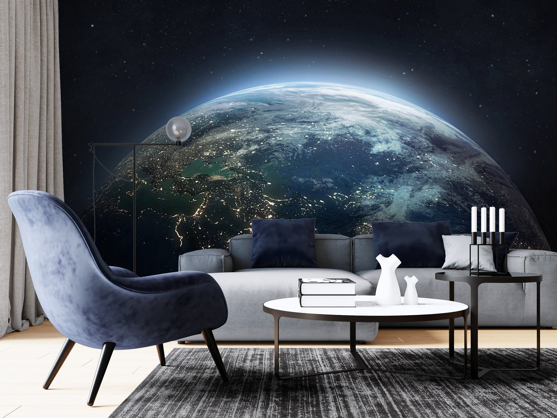3D Earth 58187 Wall Murals