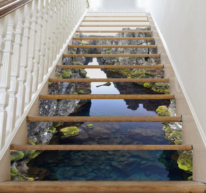 3D Natural Scenery 243 Stair Risers Wallpaper AJ Wallpaper
