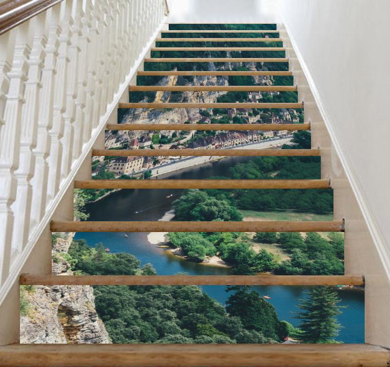 3D Natural Scenery 230 Stair Risers Wallpaper AJ Wallpaper