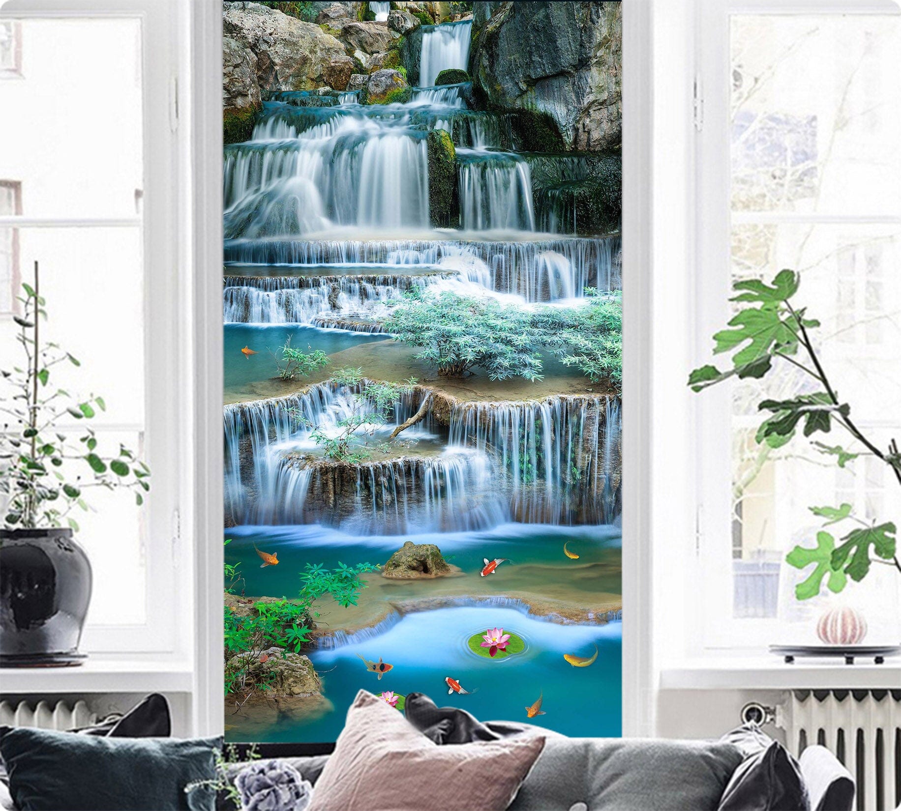 3D Stream Water 1541 Wall Murals Wallpaper AJ Wallpaper 2