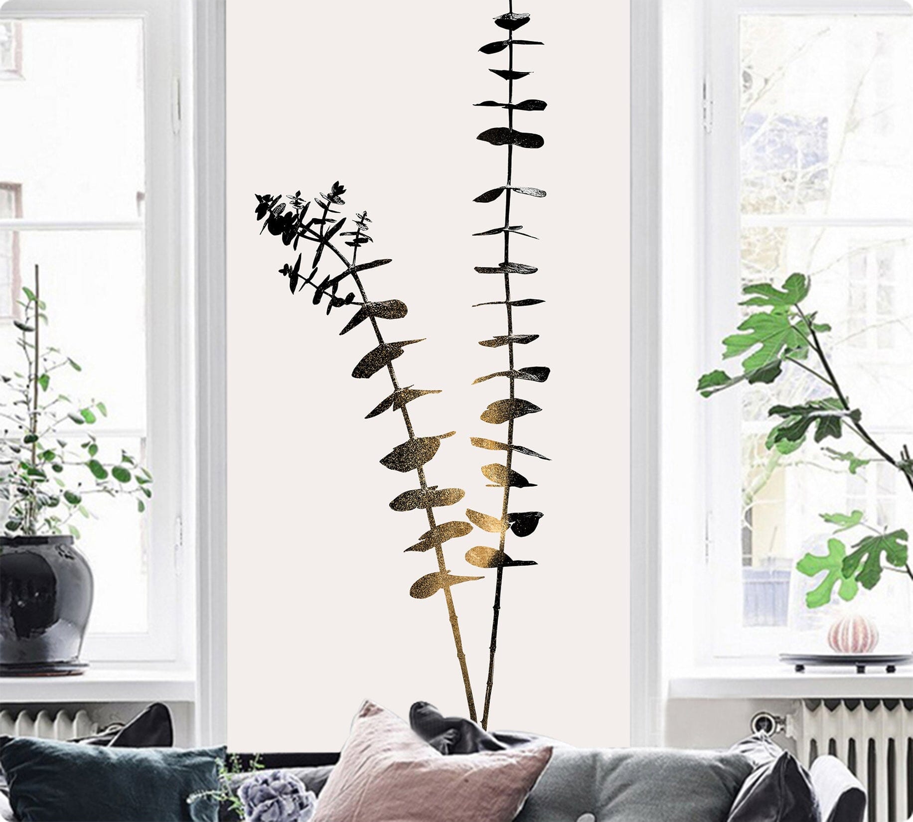 3D Small Leaves 1442 Boris Draschoff Wall Mural Wall Murals Wallpaper AJ Wallpaper 2