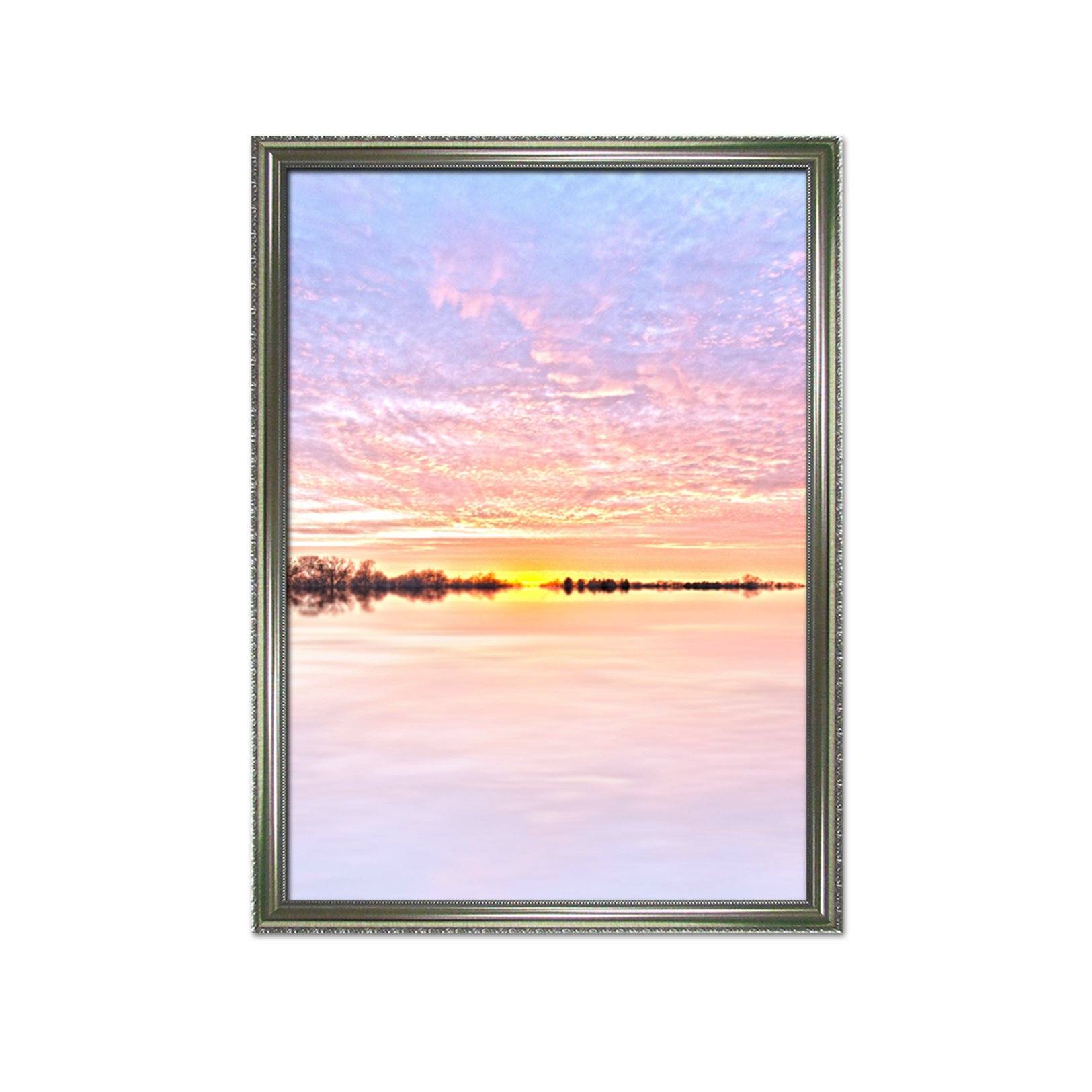 3D Beautiful Dusk 093 Fake Framed Print Painting Wallpaper AJ Creativity Home