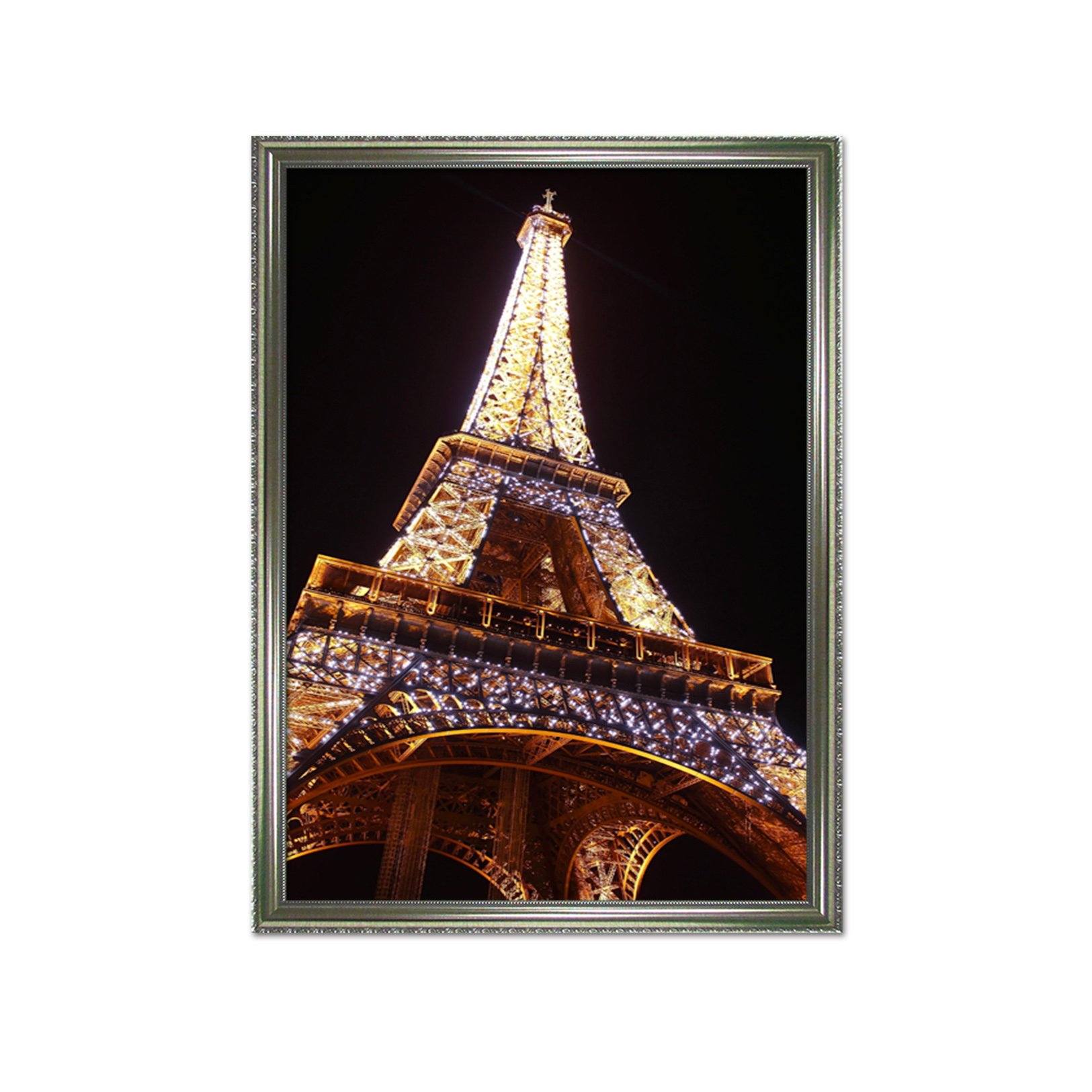 3D Night Tower 016 Fake Framed Print Painting Wallpaper AJ Creativity Home