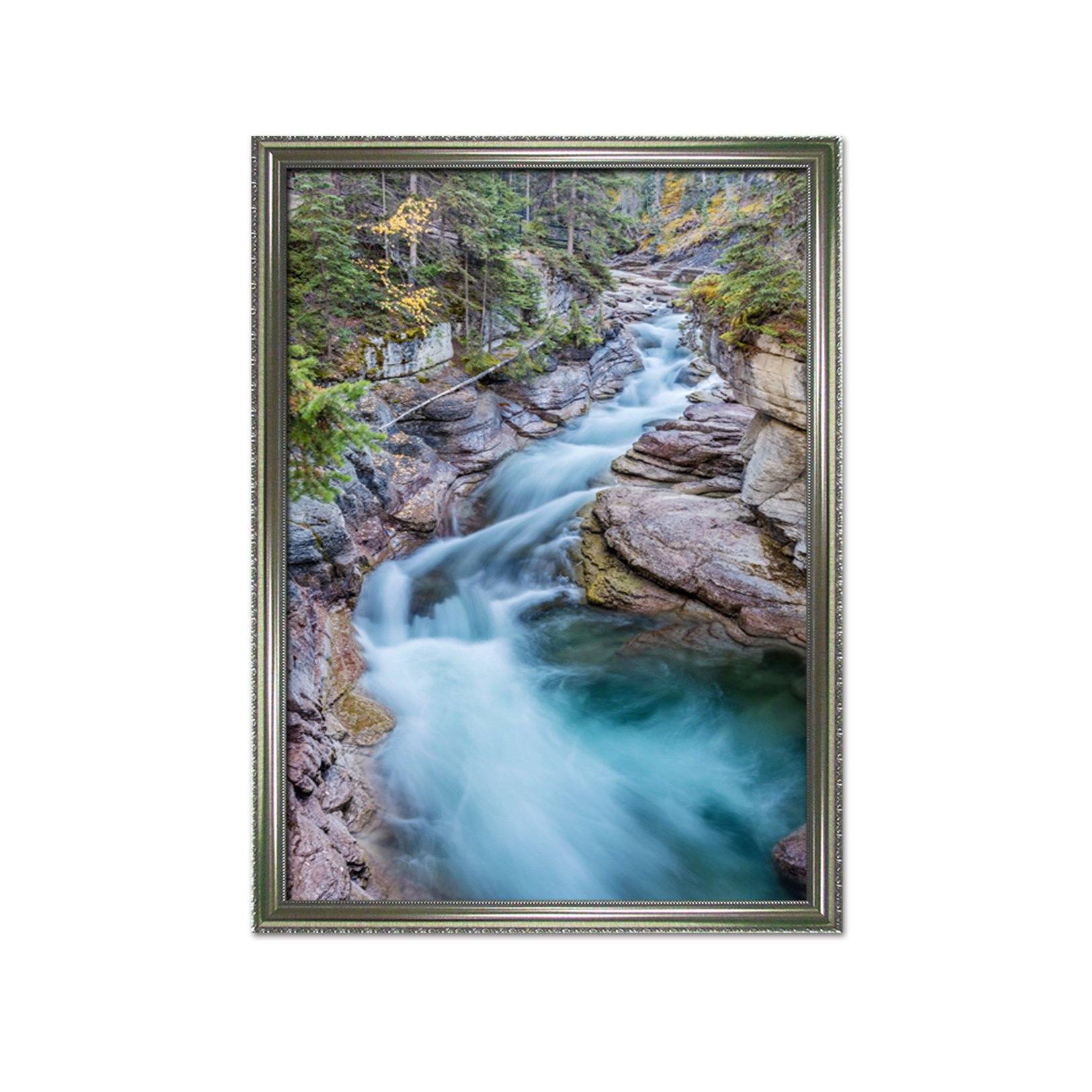 3D Rapid Bending 075 Fake Framed Print Painting Wallpaper AJ Creativity Home