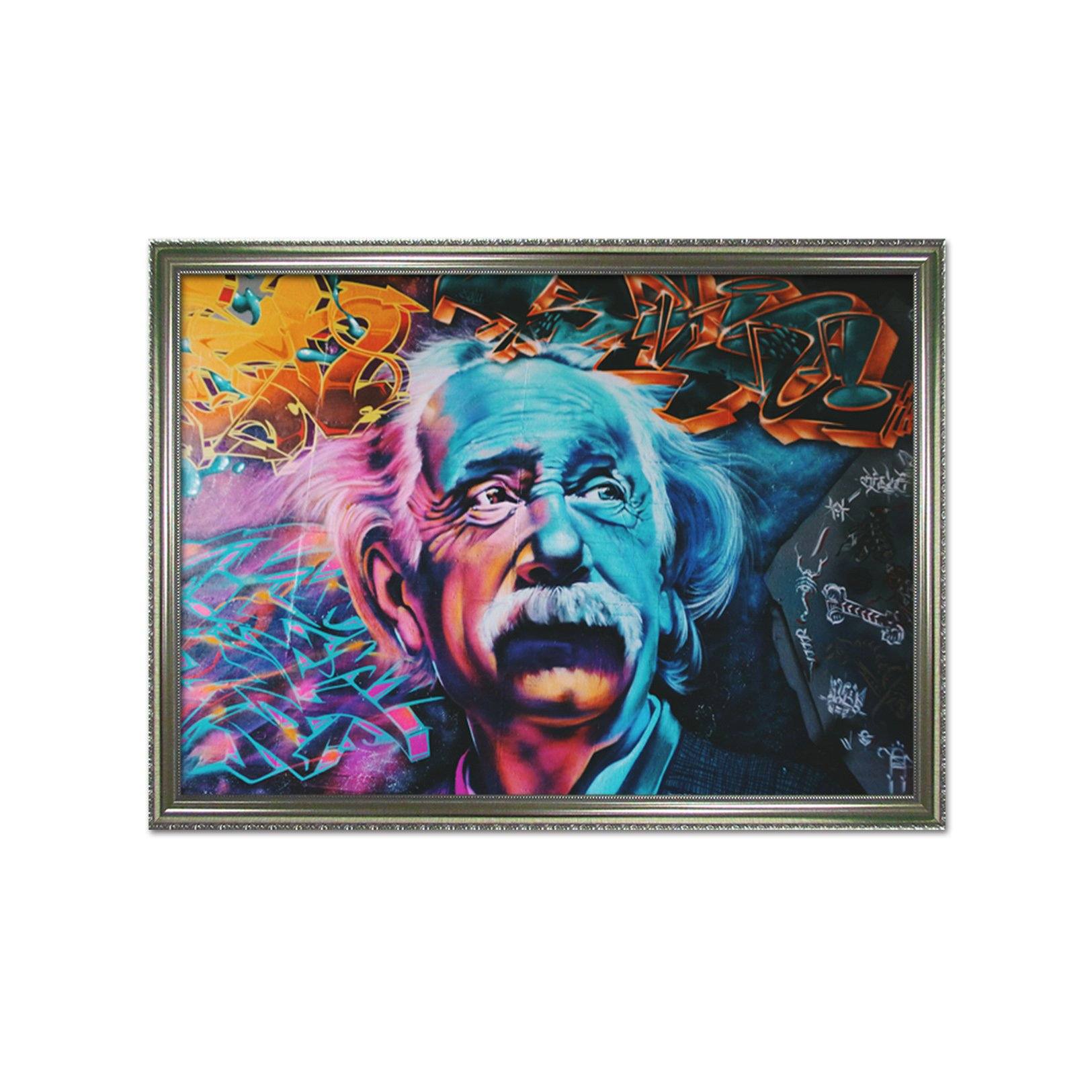 3D Old Man 193 Fake Framed Print Painting Wallpaper AJ Creativity Home