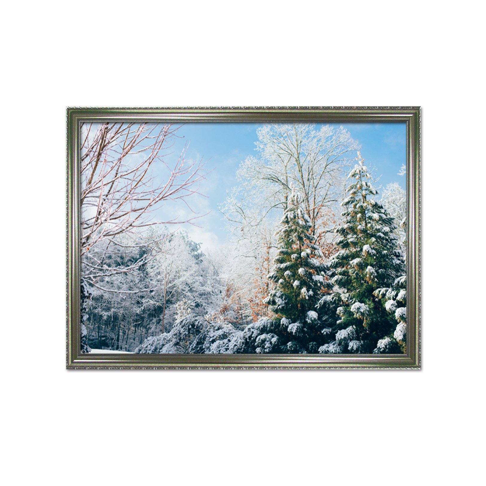 3D Snow White World 035 Fake Framed Print Painting Wallpaper AJ Creativity Home