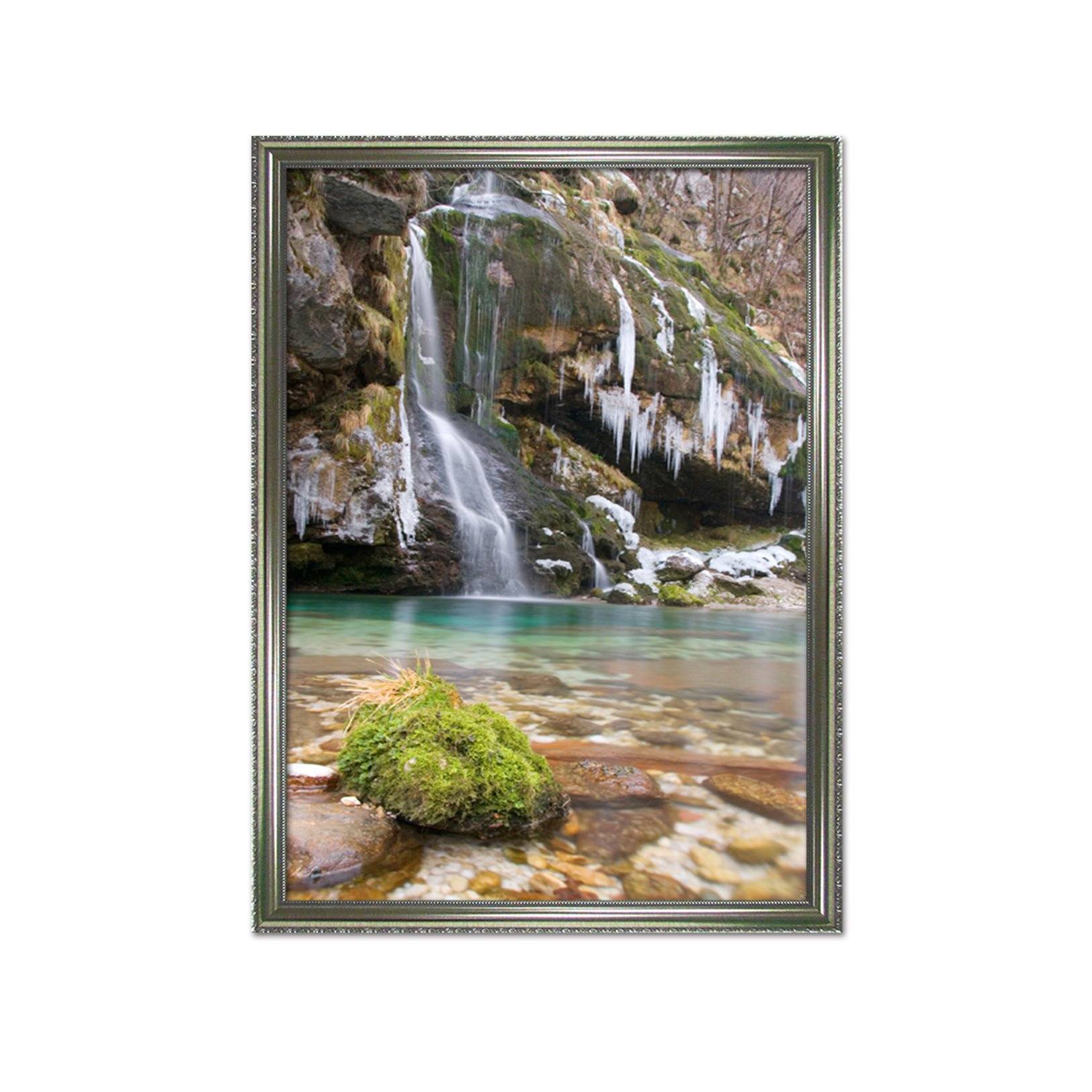 3D Transparent River 131 Fake Framed Print Painting Wallpaper AJ Creativity Home