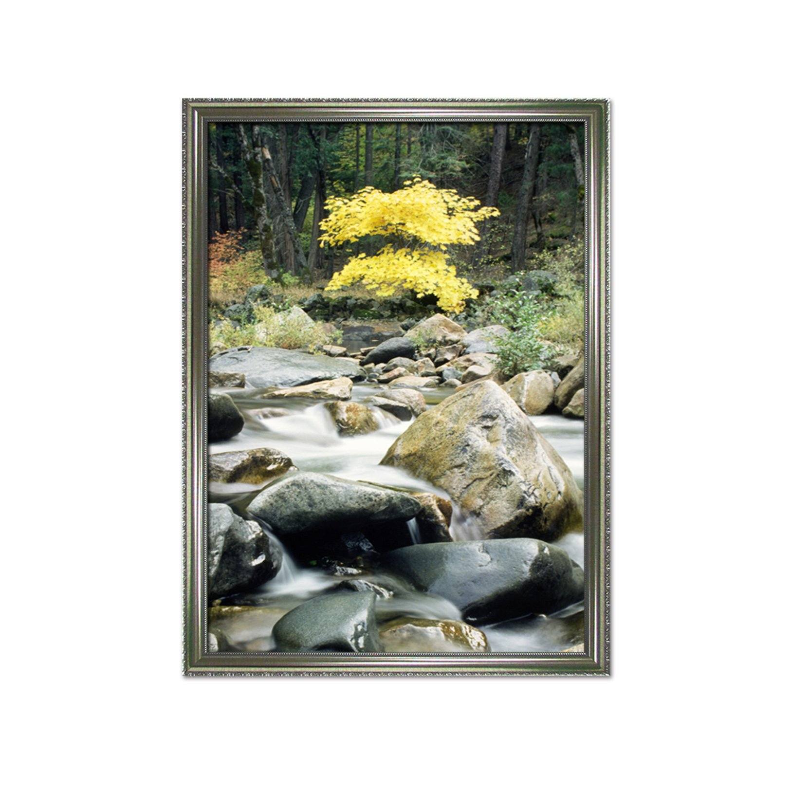 3D Stone River 009 Fake Framed Print Painting Wallpaper AJ Creativity Home