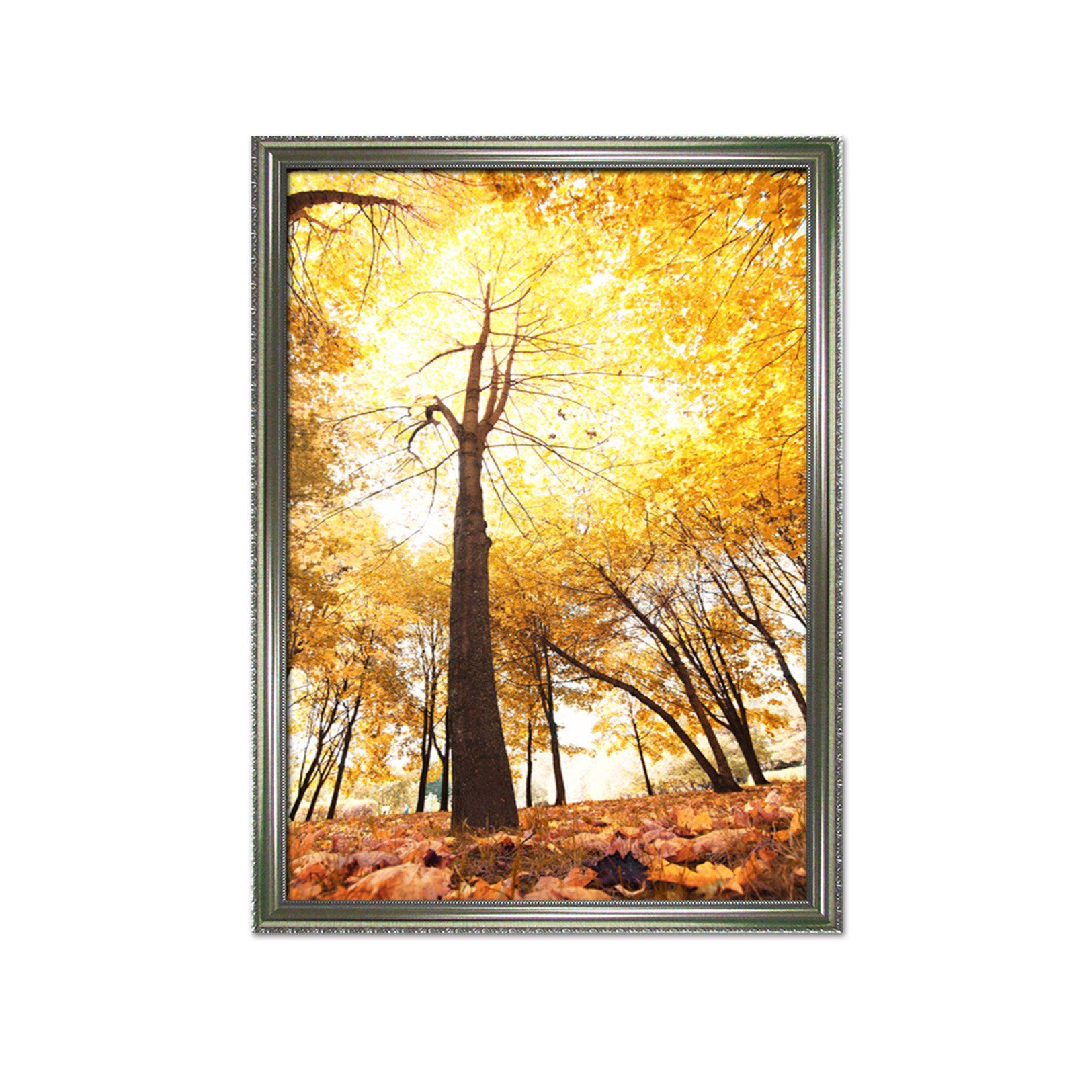 3D Beautiful Maple 020 Fake Framed Print Painting Wallpaper AJ Creativity Home