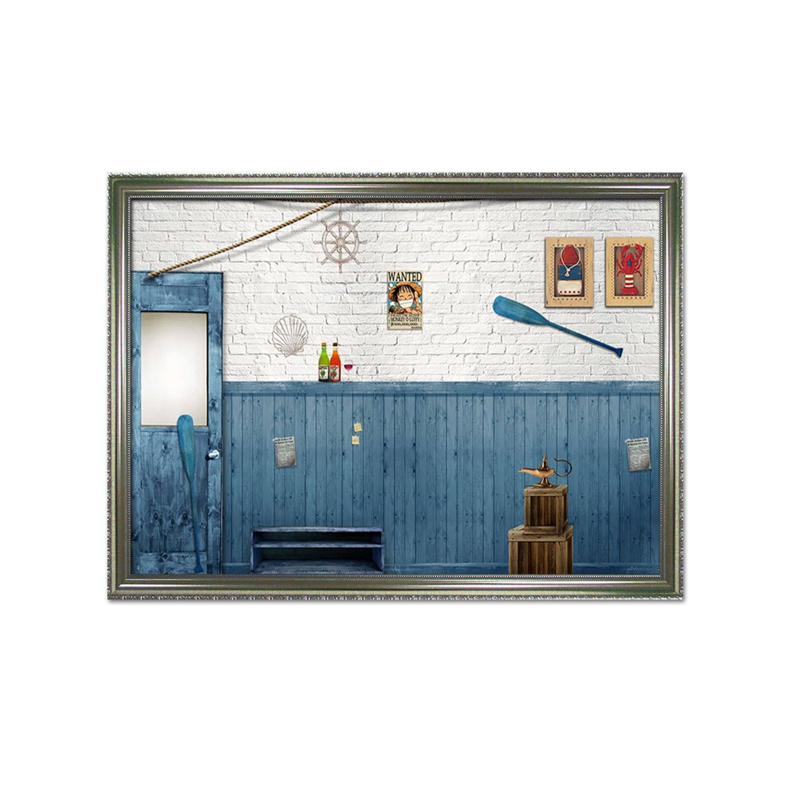 3D Paddle Photo 038 Fake Framed Print Painting Wallpaper AJ Creativity Home