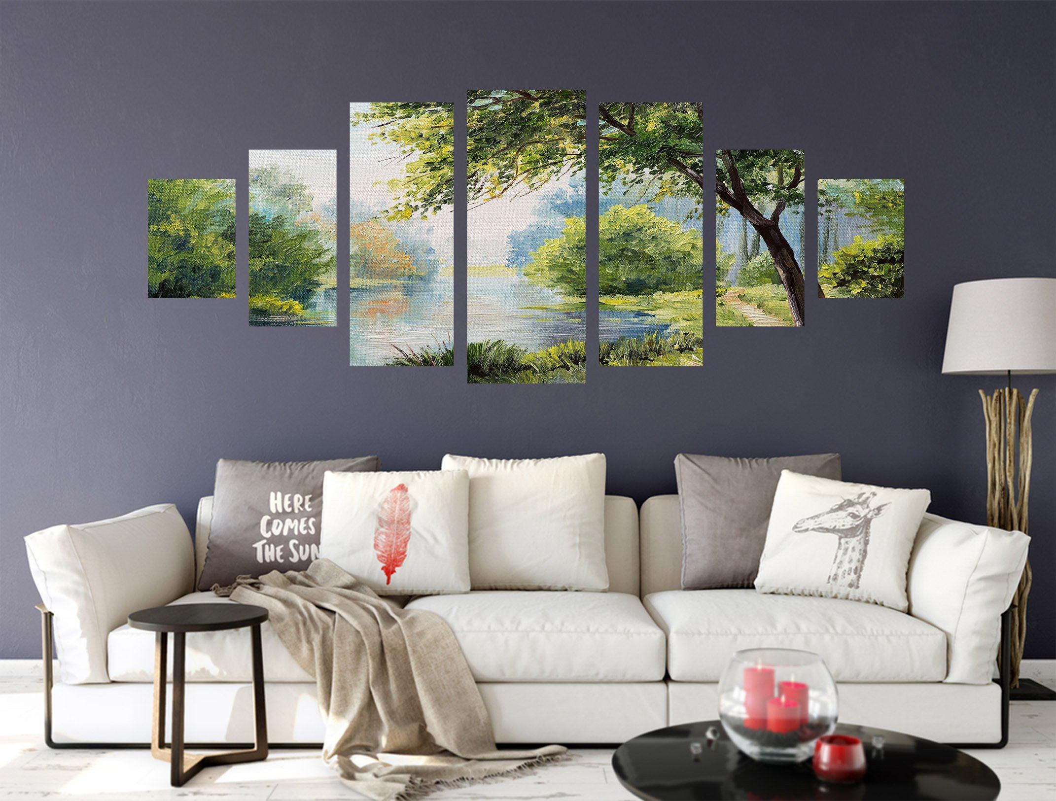 3D Oil Painting 176 Unframed Print Wallpaper Wallpaper AJ Wallpaper