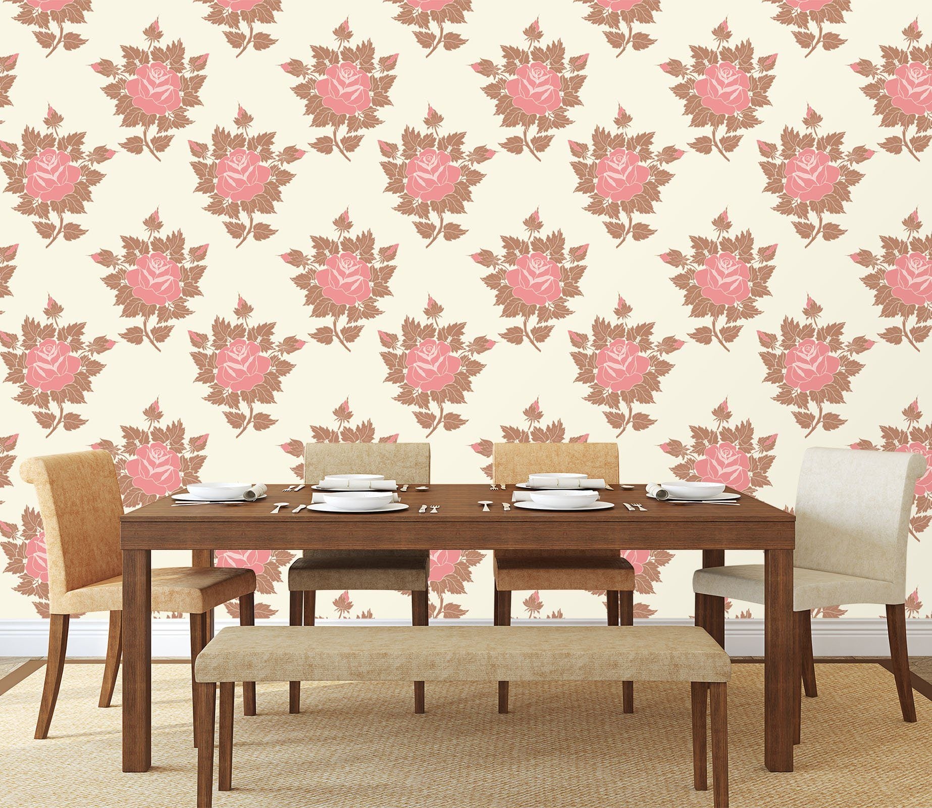 3D Big Flower 280 Wallpaper AJ Wallpaper