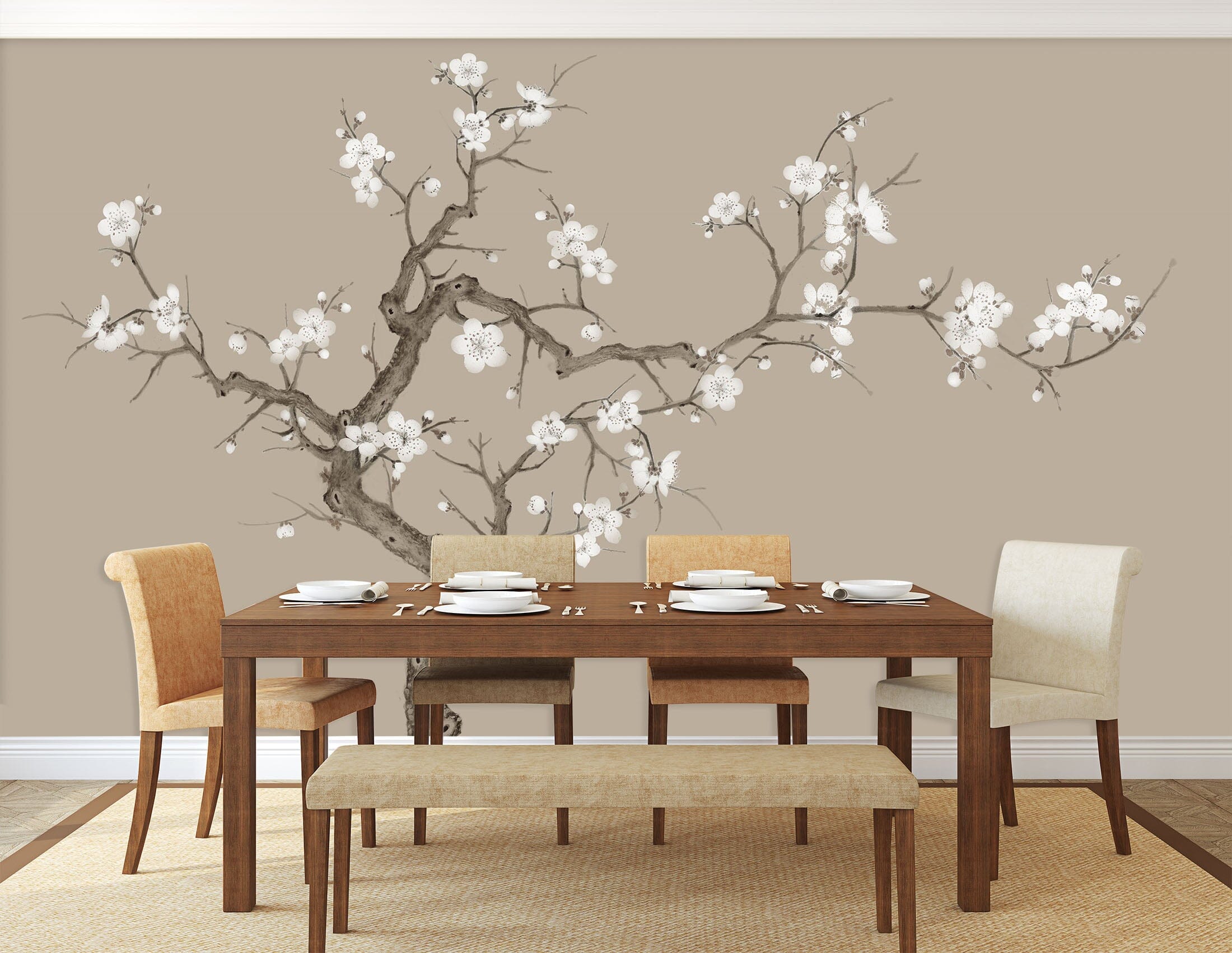 3D Bright Flowers 1449 Wall Murals Wallpaper AJ Wallpaper 2