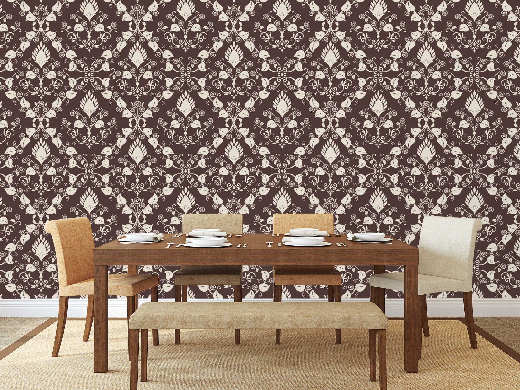 3D Small Flower Pattern 282 Wallpaper AJ Wallpaper