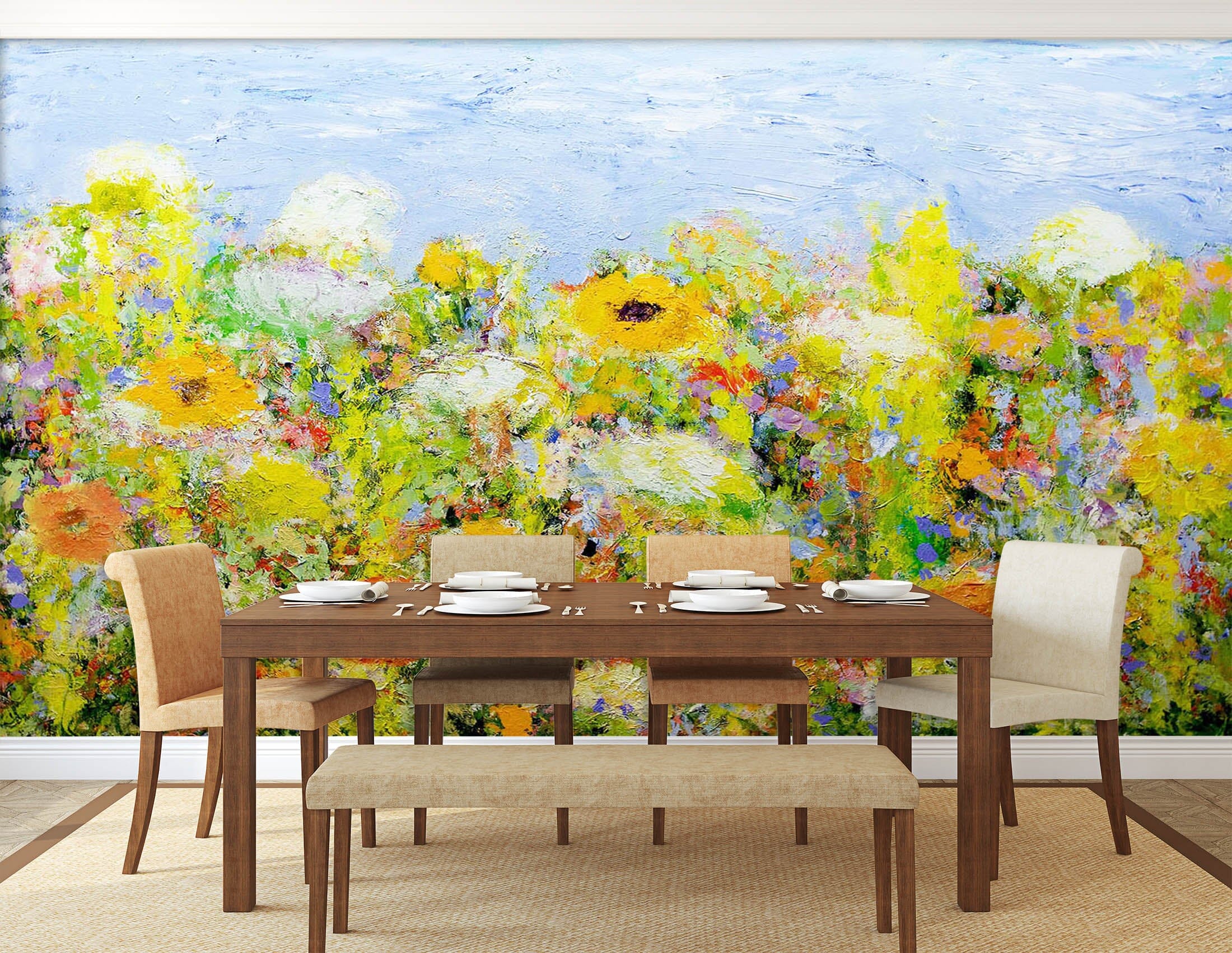 3D Dandelion Dust 117 Allan P. Friedlander Wall Mural Wall Murals Wallpaper AJ Wallpaper 2